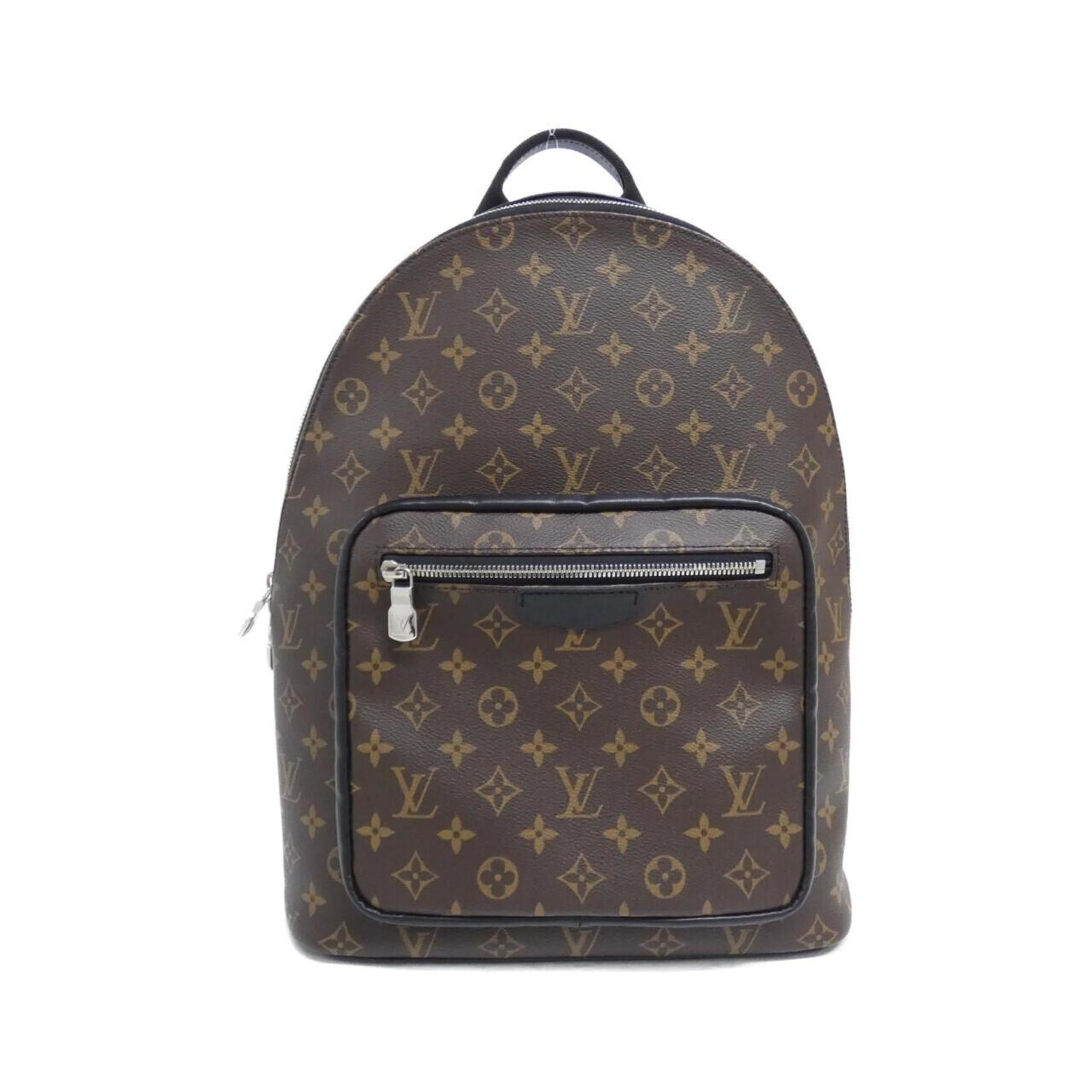 Louis Vuitton Brown Coated Canvas Backpack