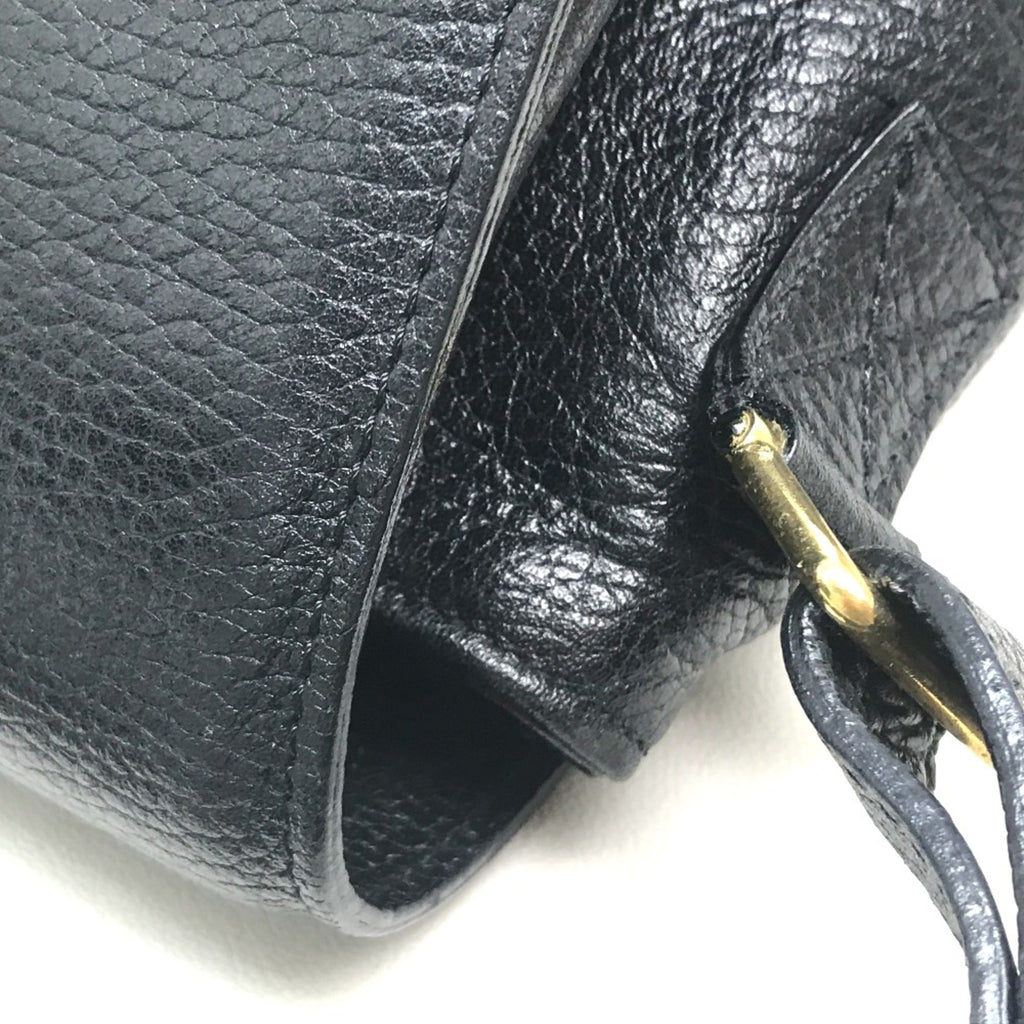 Celine Black Leather Handbag