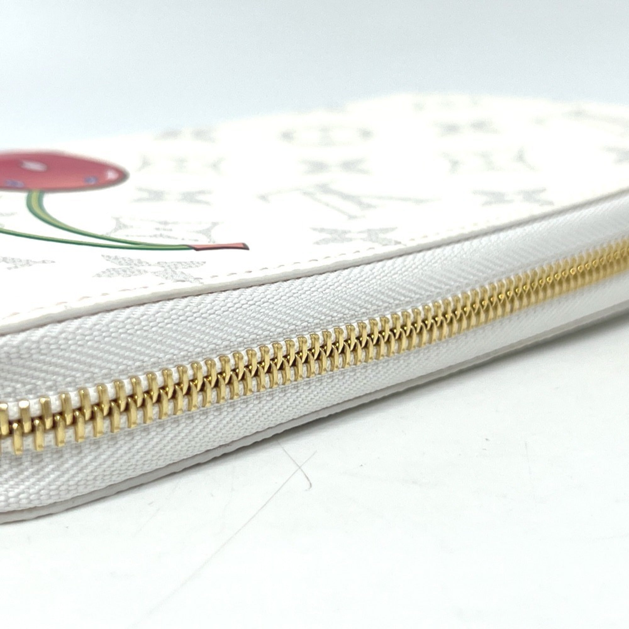 Louis Vuitton Monogram White Monogram Long Wallet