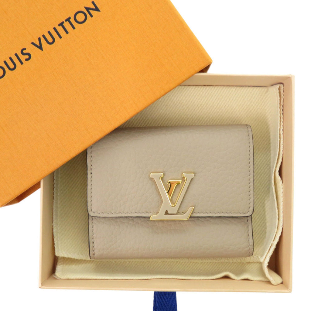 Louis Vuitton Galle Leather Wallet (Tri-Fold)