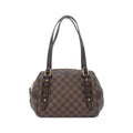 Louis Vuitton Brown Coated Canvas Shoulder Bag