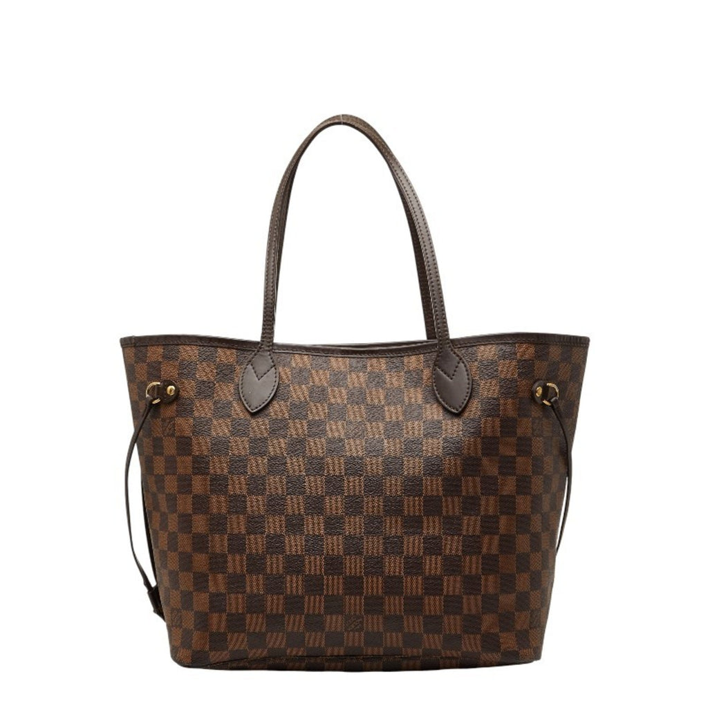 Louis Vuitton Brown Pvc Leather Tote Bag