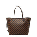 Louis Vuitton Brown Pvc Leather Tote Bag