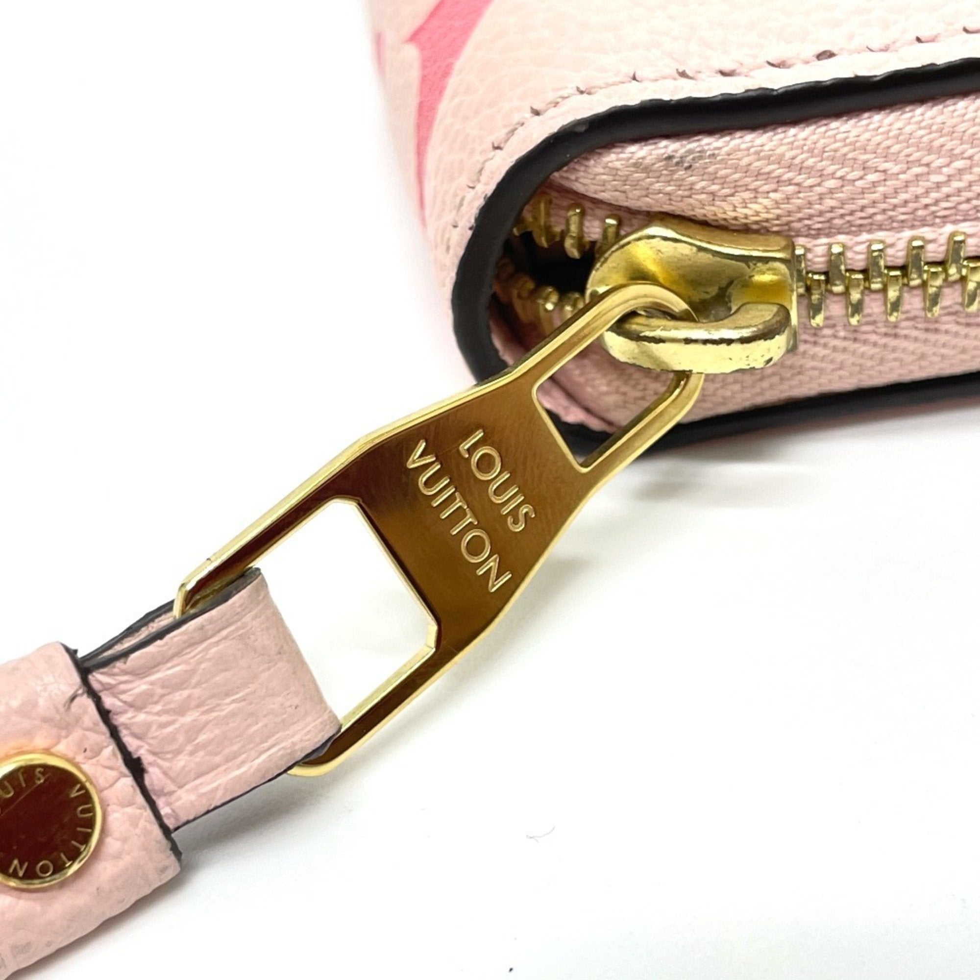 Louis Vuitton Monogram Empreinte Pink Monogram Empreinte Long Wallet