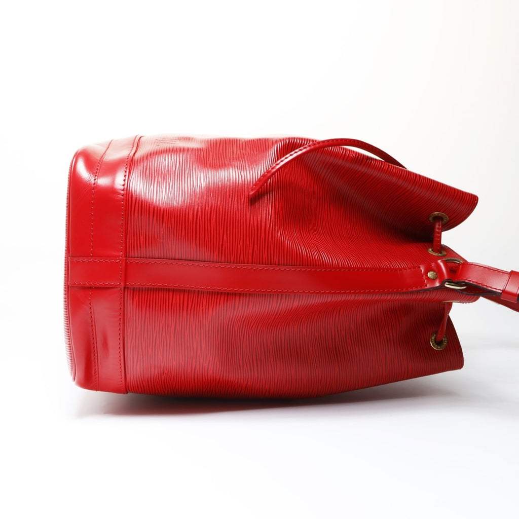 Louis Vuitton Red Color Epi Leather Shoulder Bag
