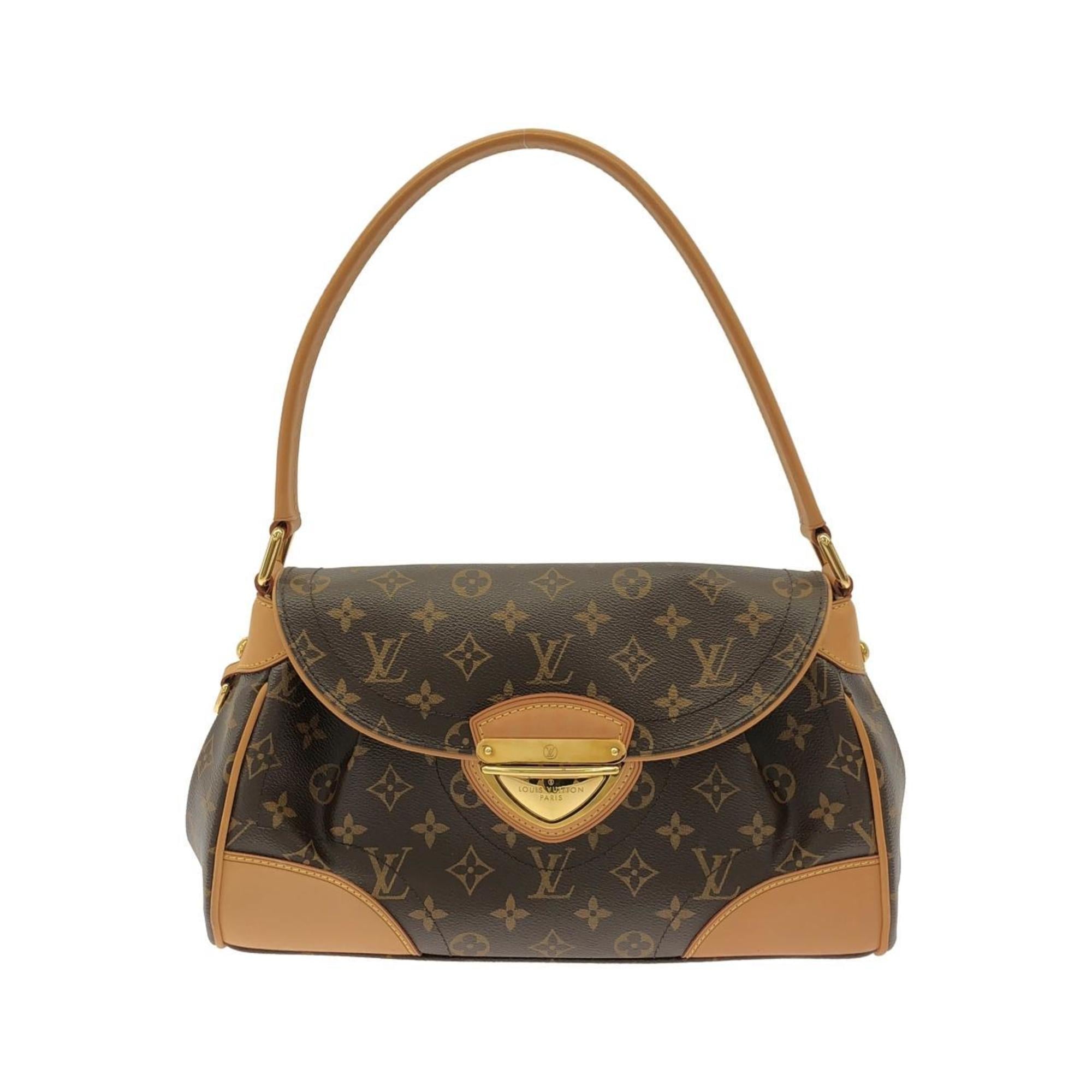 Louis Vuitton Marron Coated Canvas Shoulder Bag