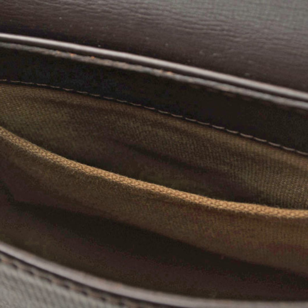 Louis Vuitton Coffee Leather Shoulder Bag