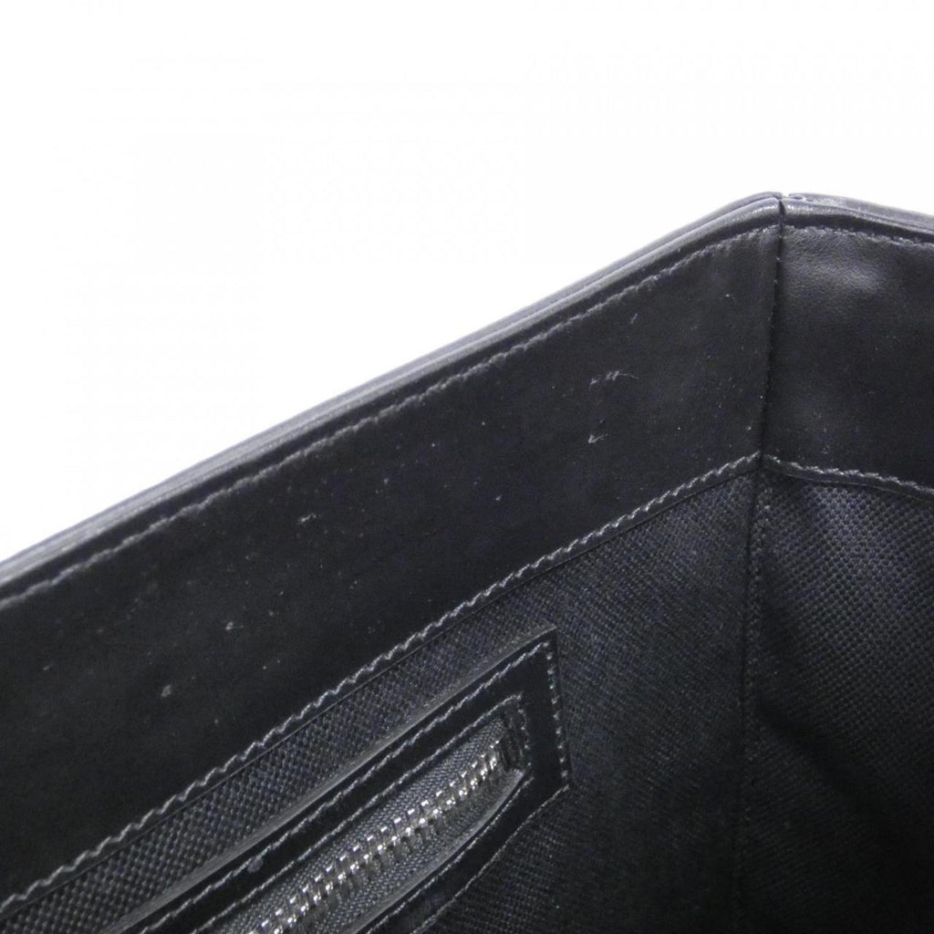 Gucci Black Gray Gg Supreme Handbag (Pre-Owned)