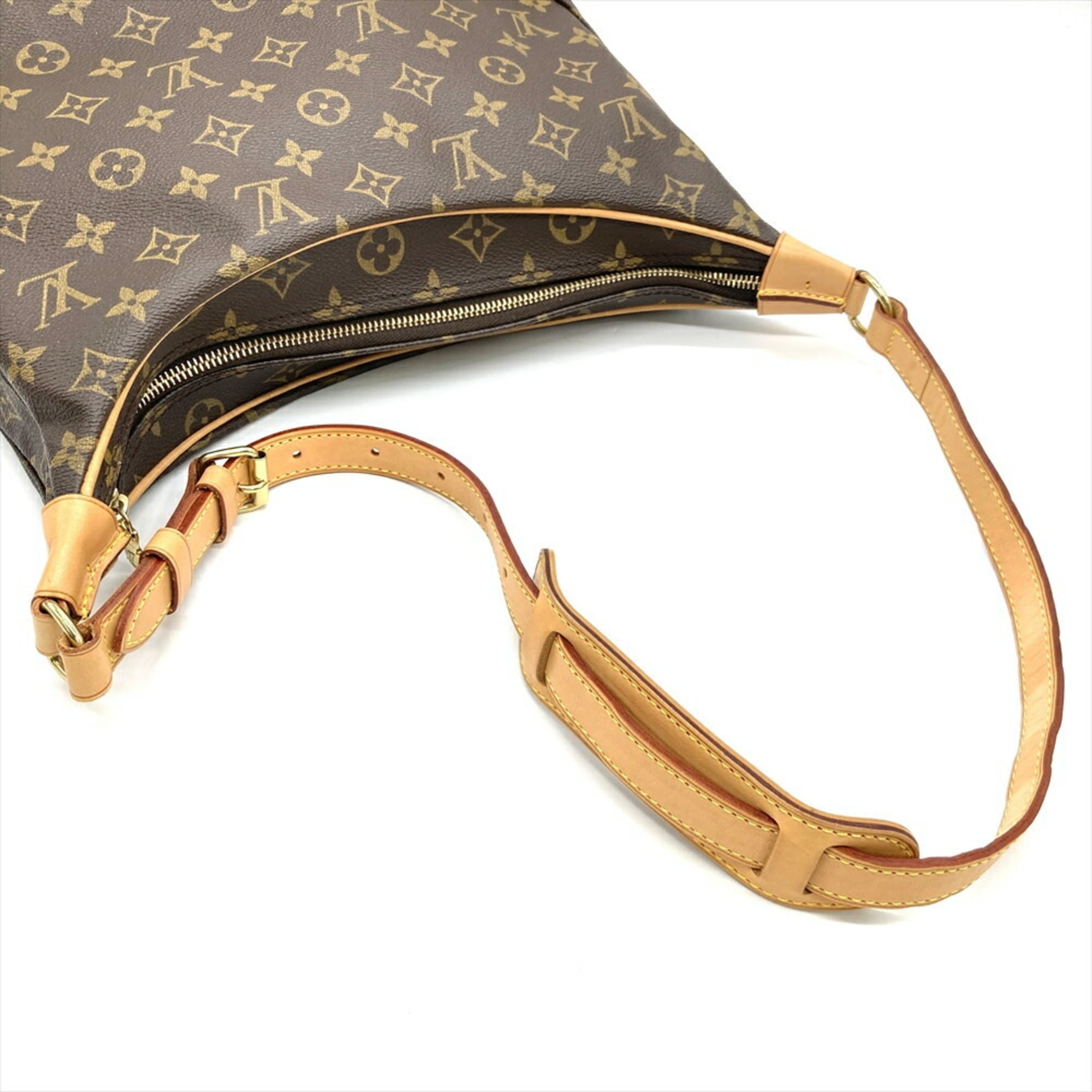 Louis Vuitton Brown Monogram Canvas Shoulder Bag