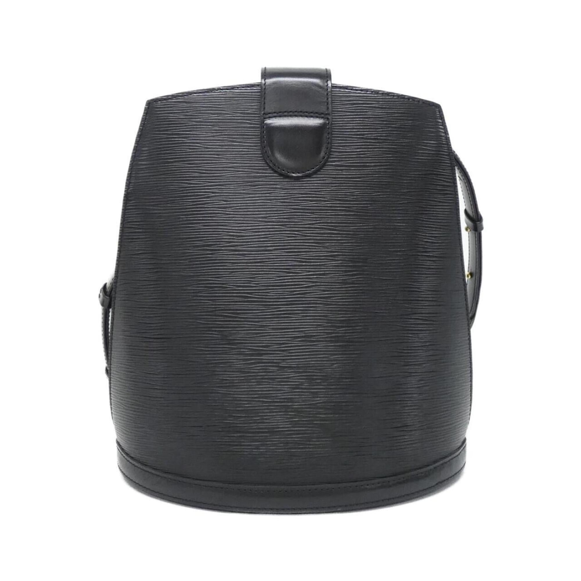 Louis Vuitton Black Leather Shoulder Bag