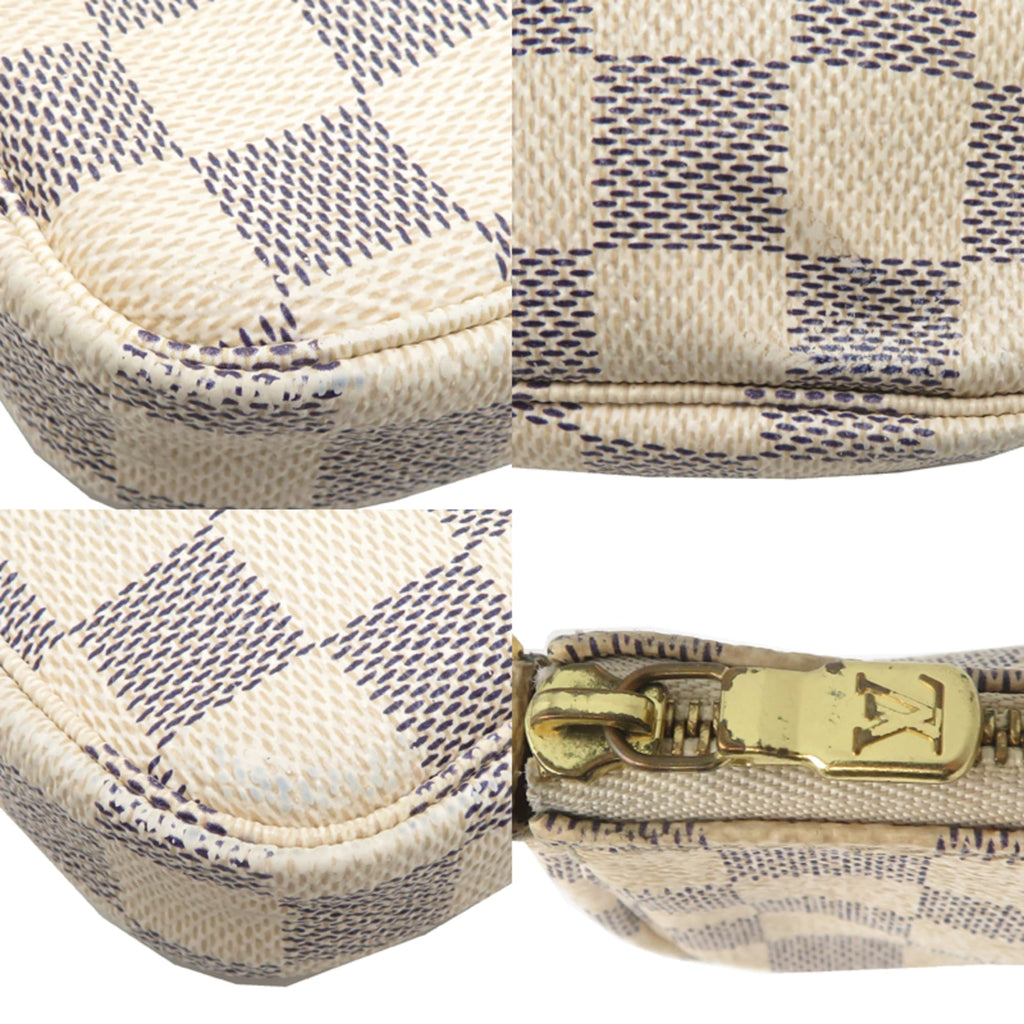 Louis Vuitton Damier Azur White Damier Azur Pochette
