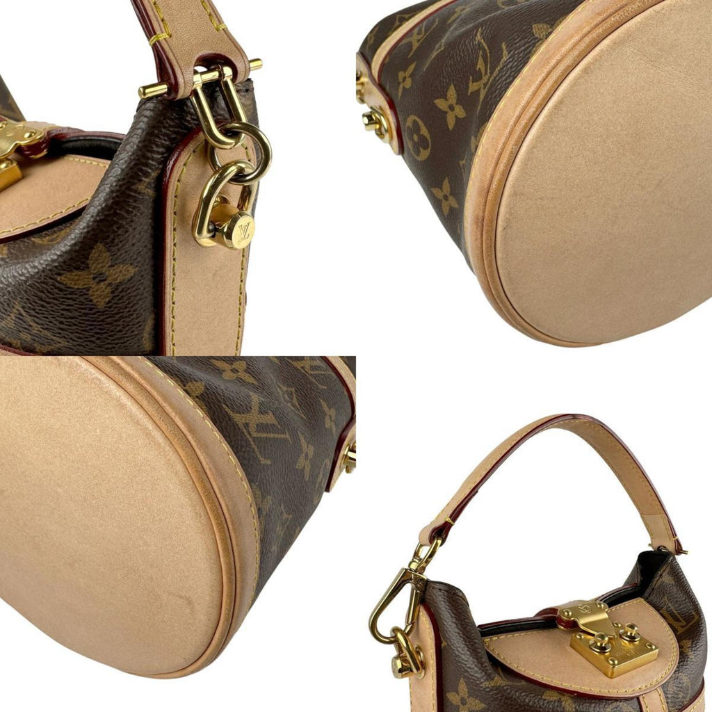 Louis Vuitton Brown Monogram Canvas Handbag Shoulder Bag