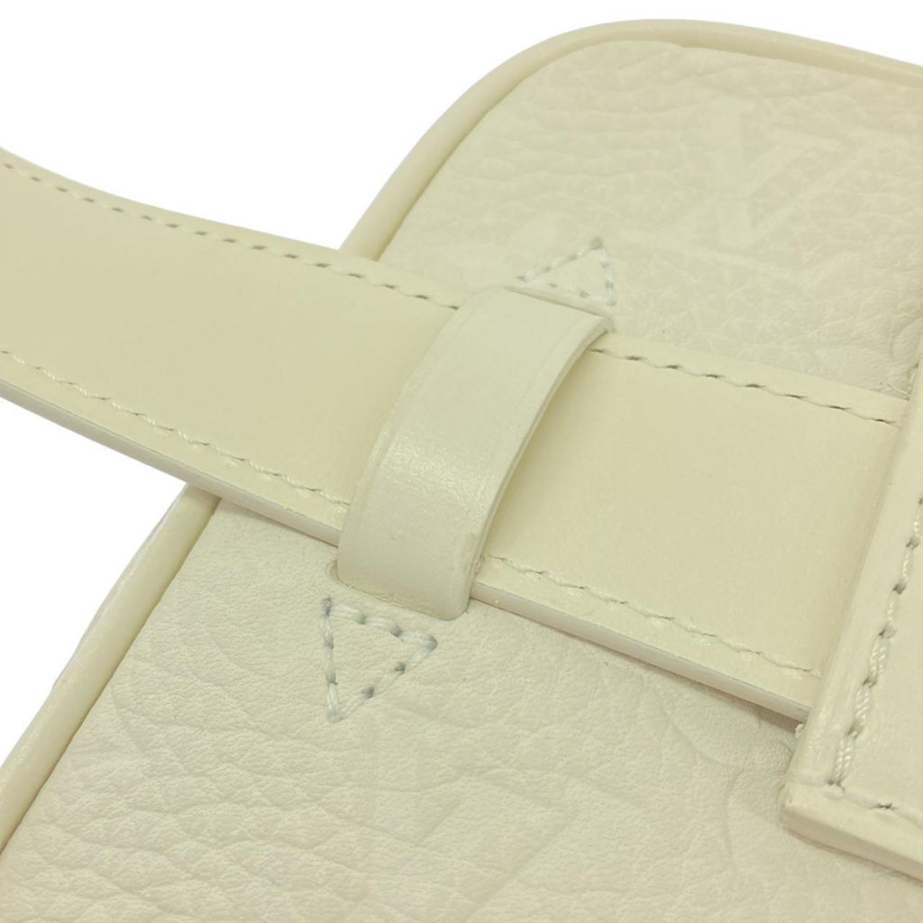 Louis Vuitton White Leather Shoulder Bag