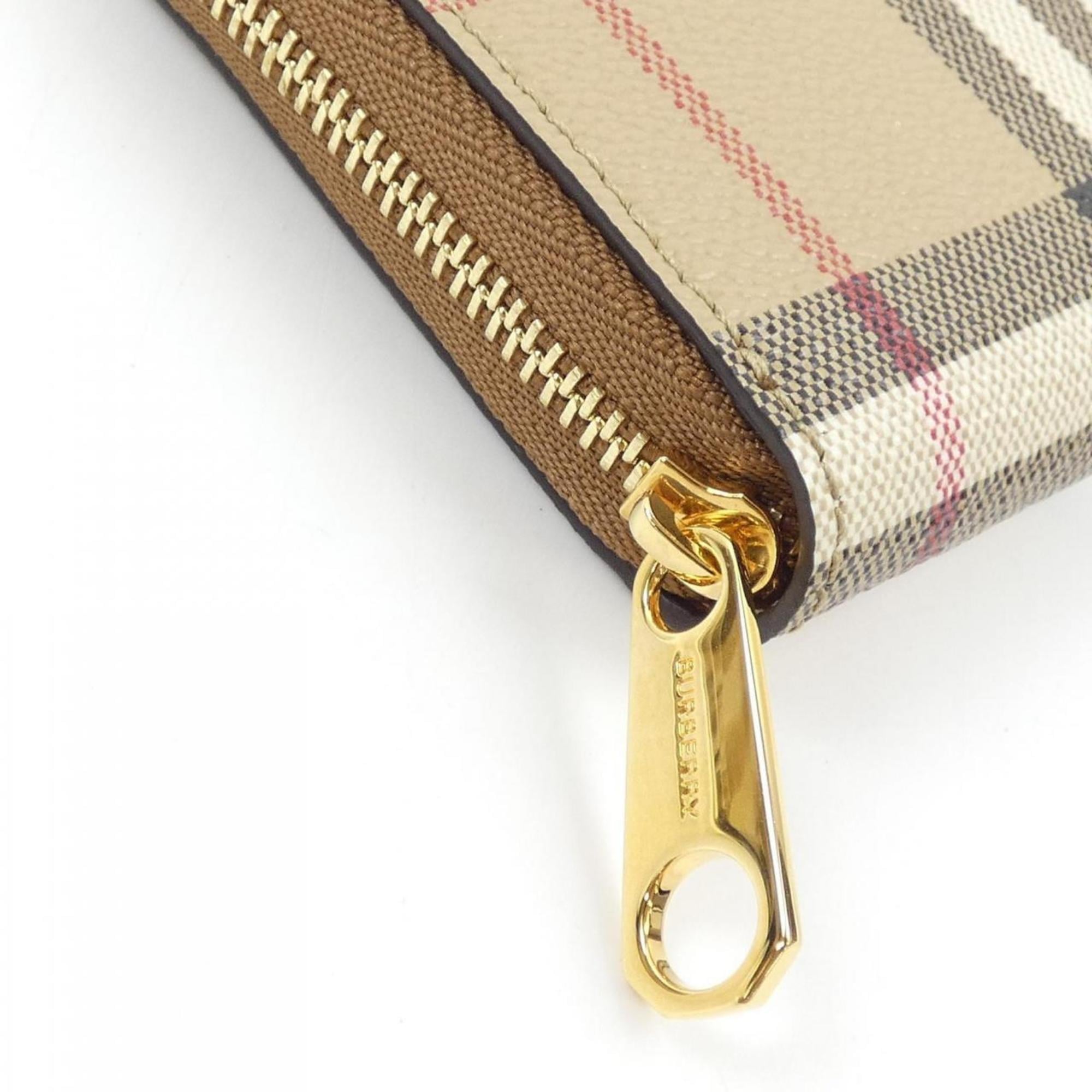 Burberry Beige Wallet (Bi-Fold)
