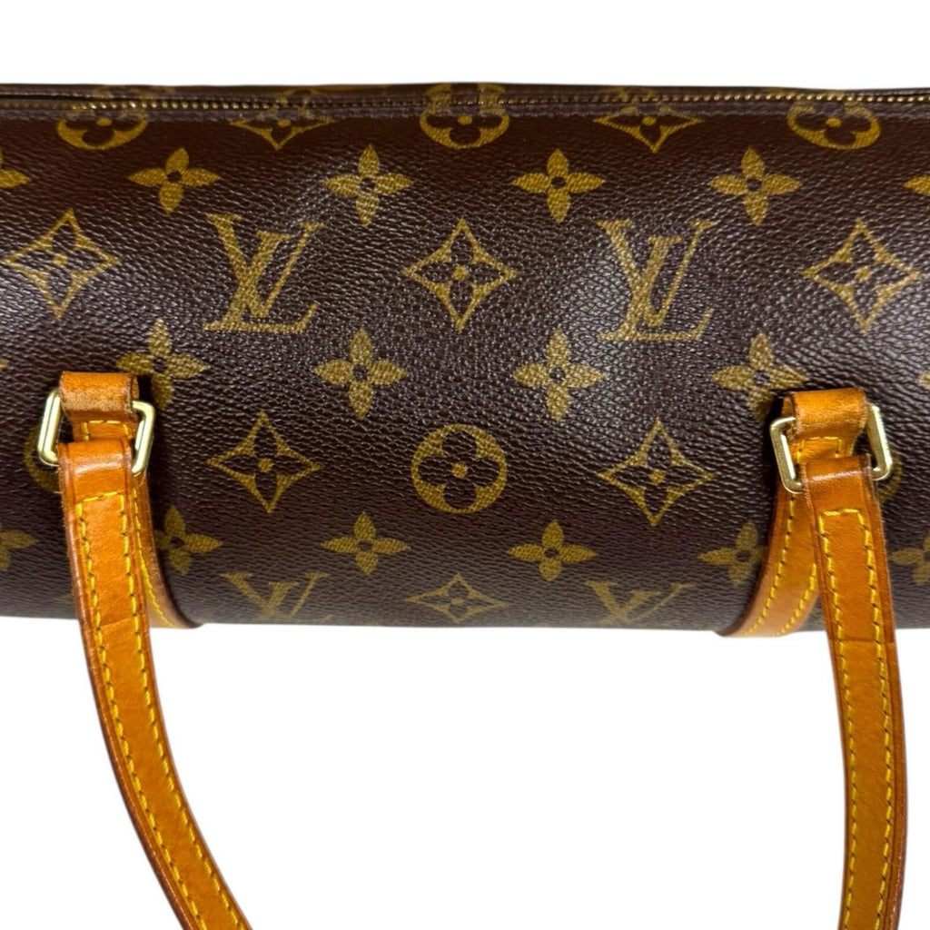 Louis Vuitton Brown Monogram Canvas Handbag