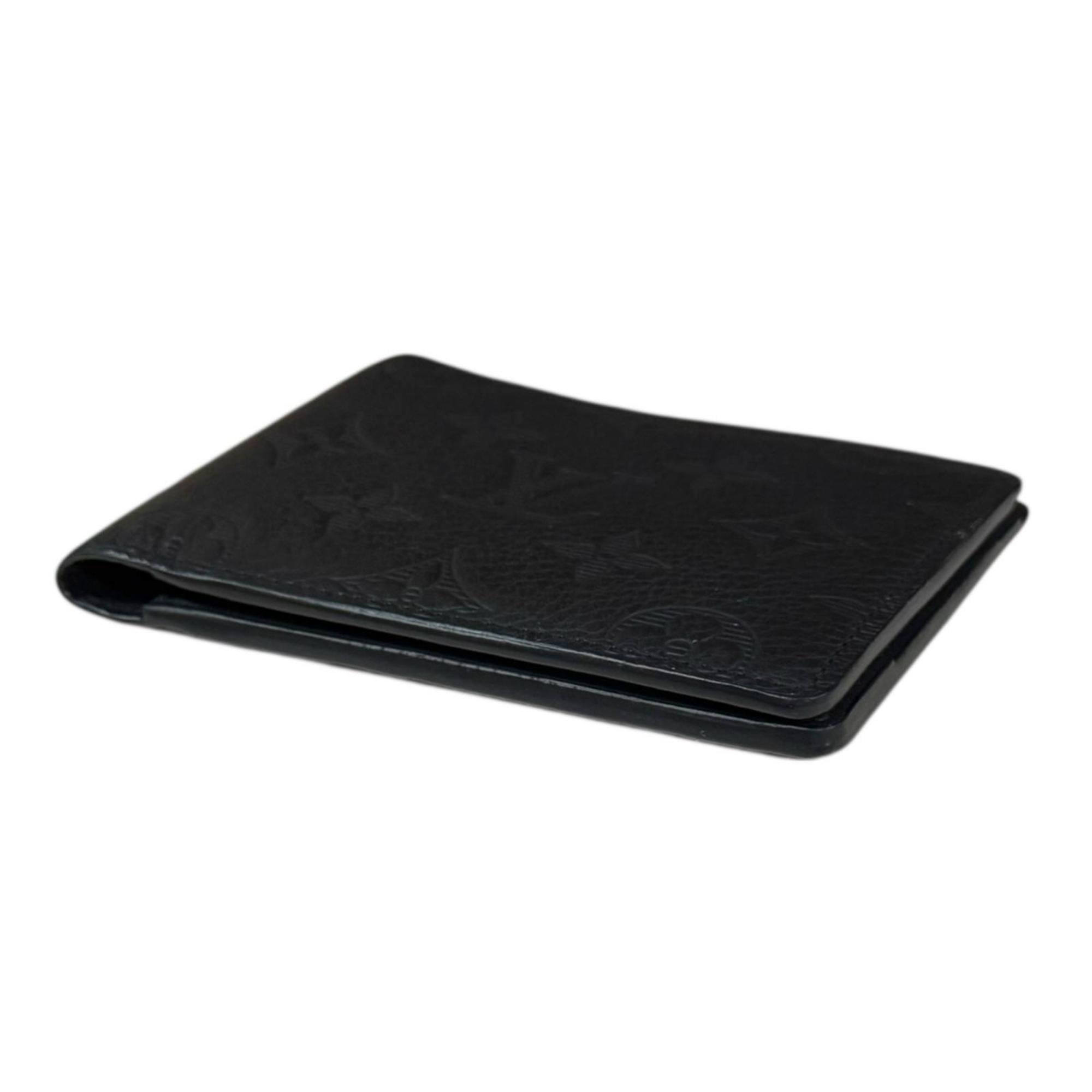 Louis Vuitton Black Leather Wallet