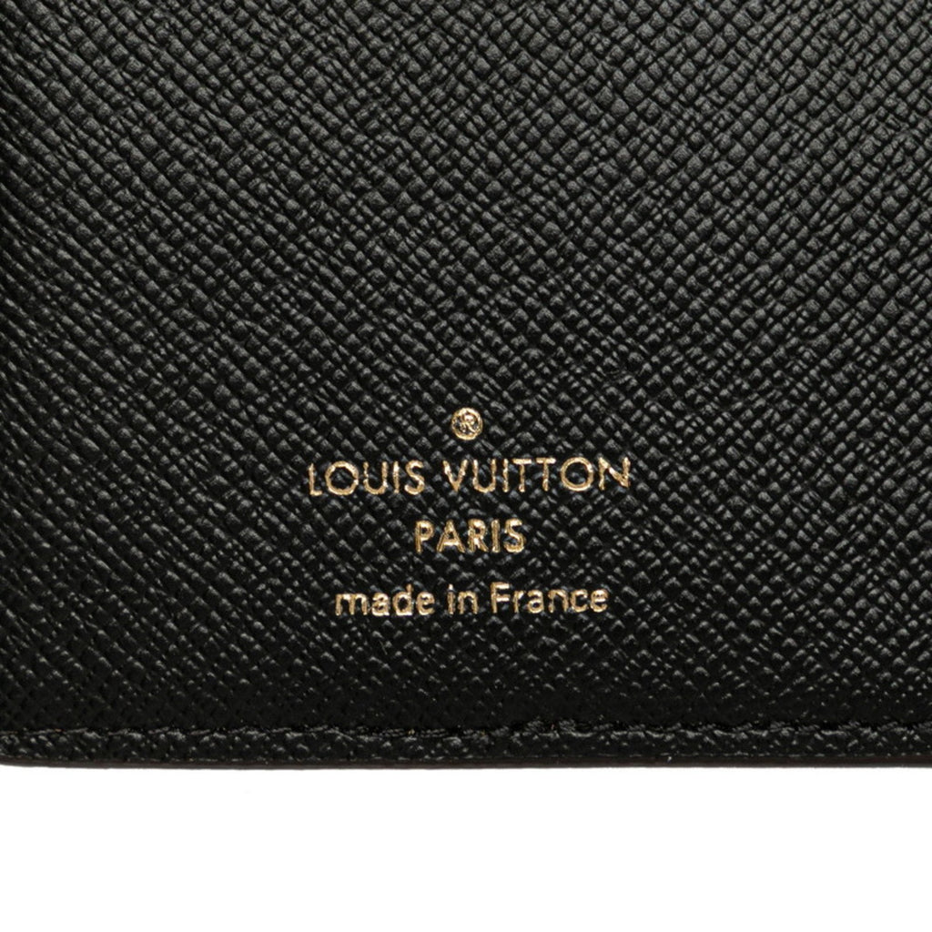 Louis Vuitton Brown Pvc Leather Wallet