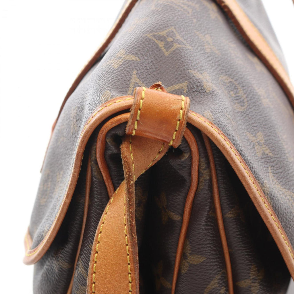 Louis Vuitton Brown Monogram Monogram Leather Handbag Shoulder Bag