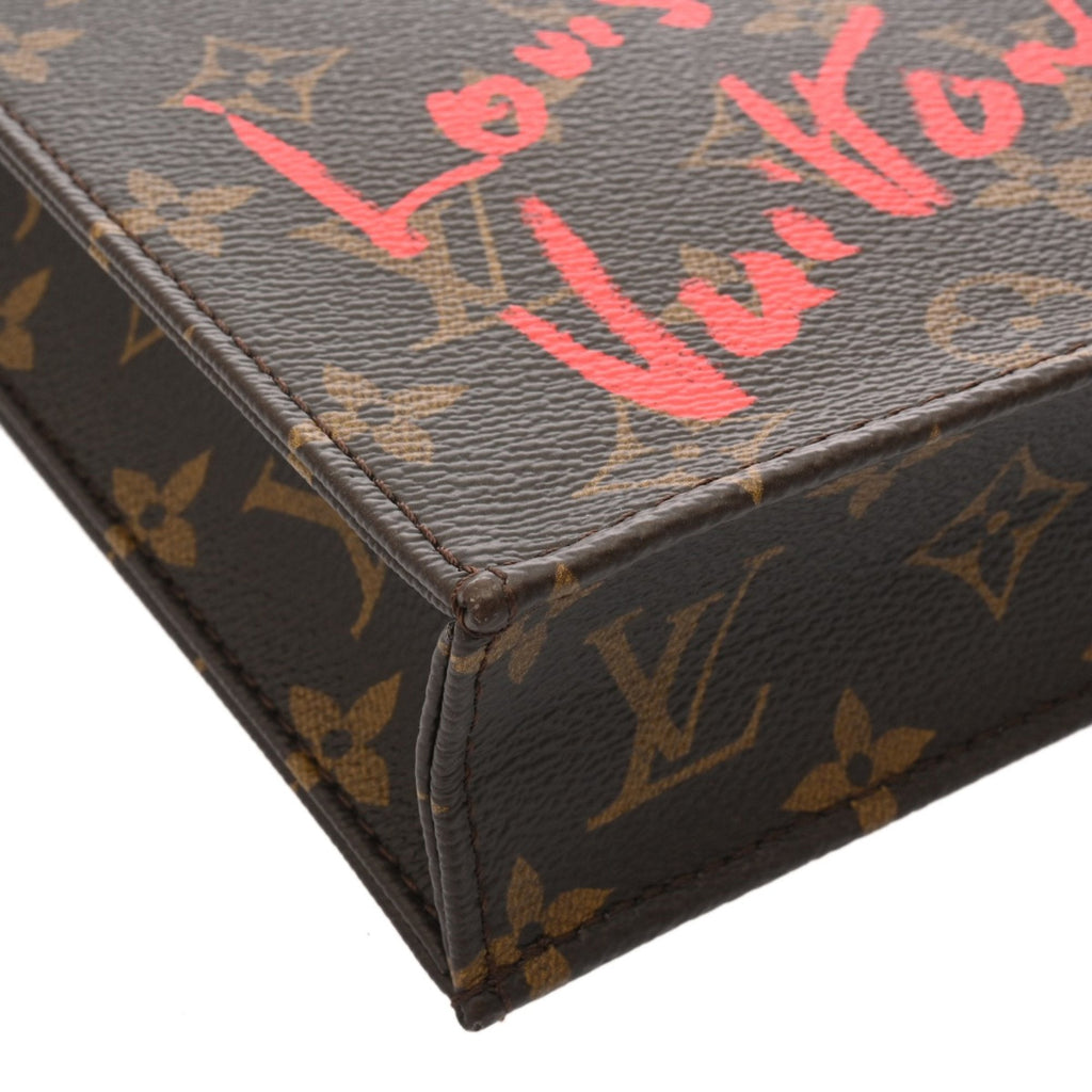 Louis Vuitton Brown Monogram Canvas Handbag