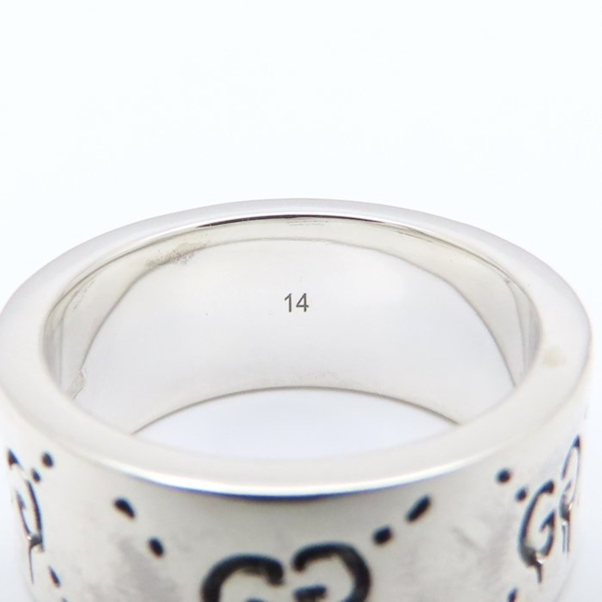 Gucci Silver 925 Band Ring (Pre-Owned)