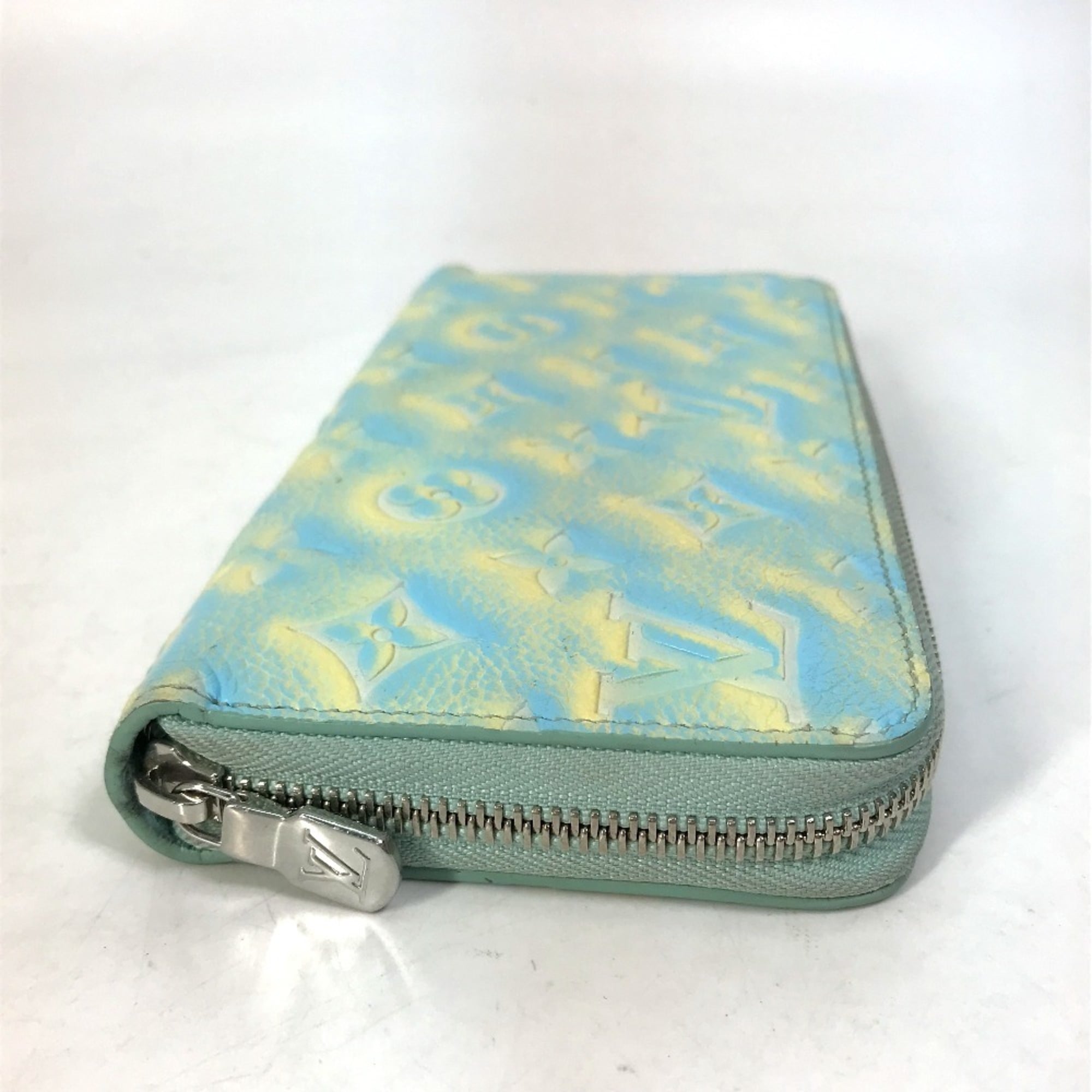 Louis Vuitton Monogram Empreinte Vert Yellow Monogram Empreinte Long Wallet