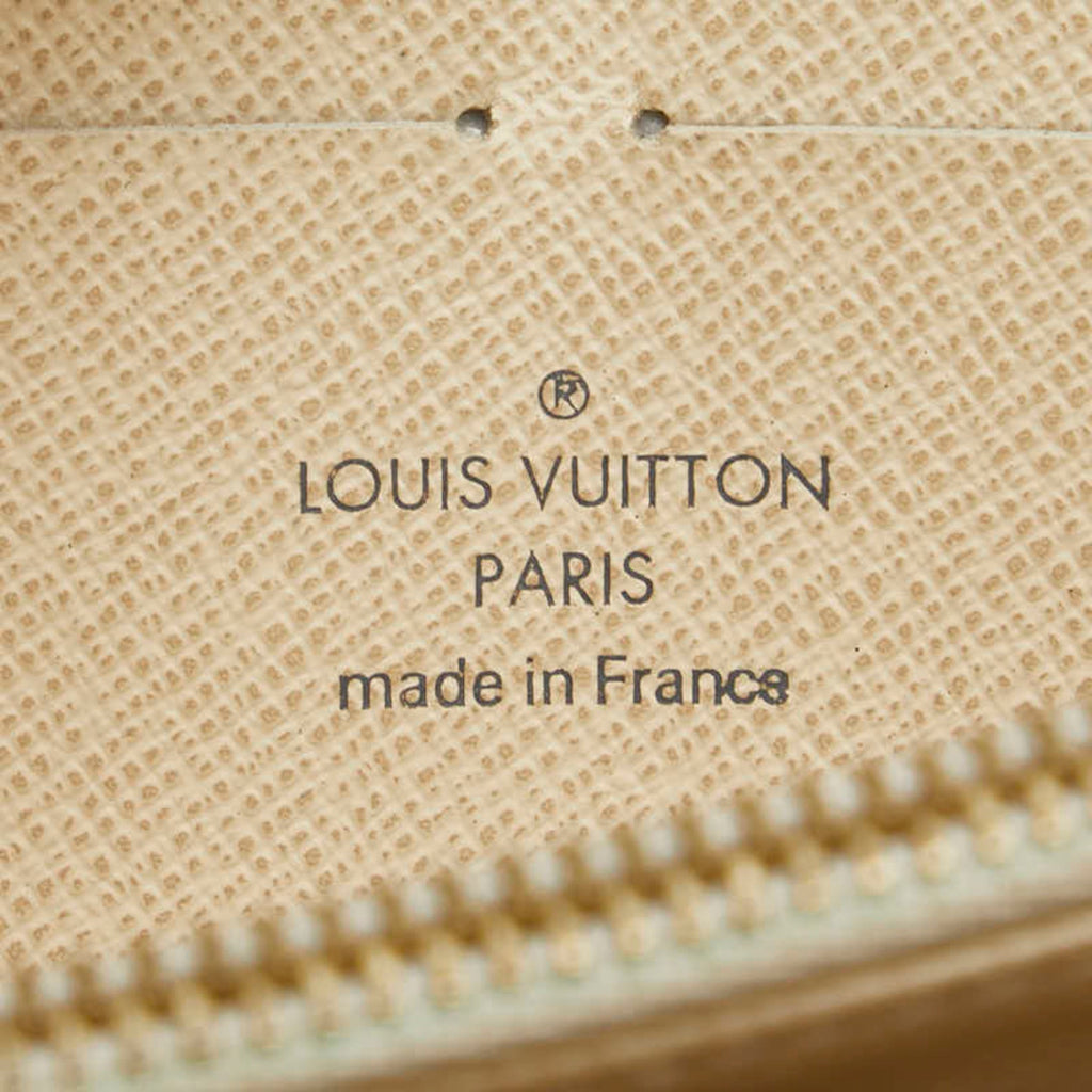 Louis Vuitton White Damier Azur Long Wallet