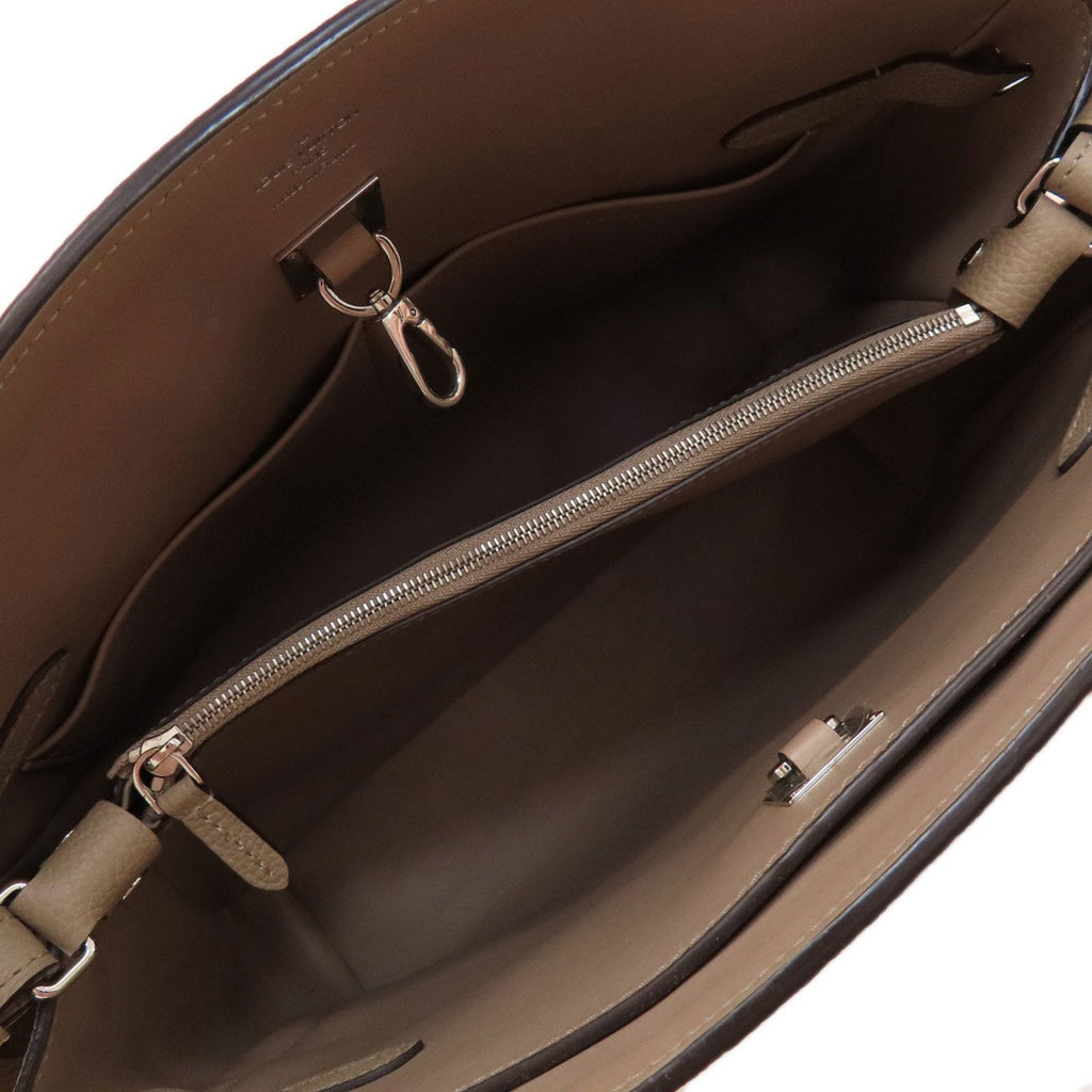 Louis Vuitton Brown Leather Handbag