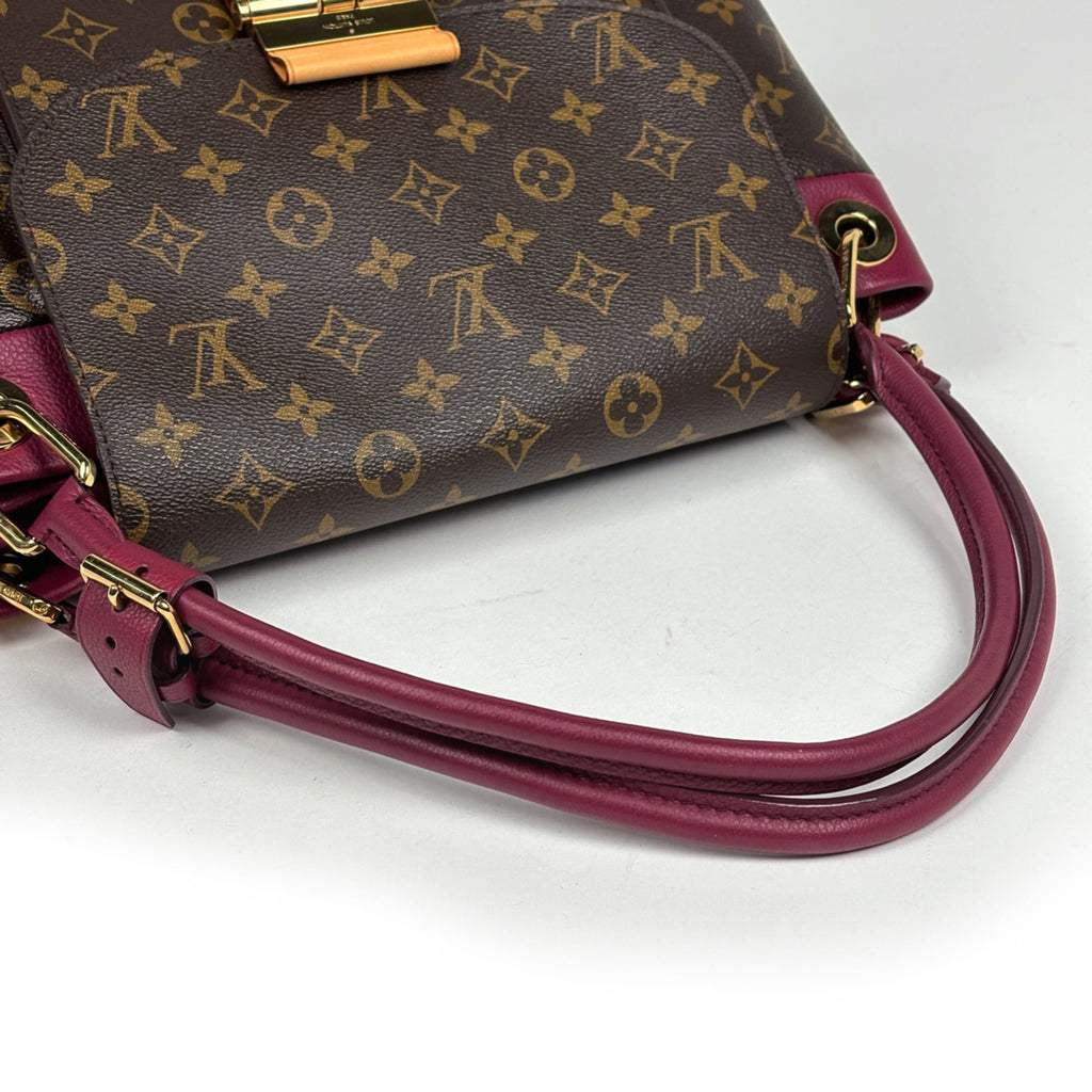 Louis Vuitton Brown Monogram Handbag Shoulder Bag Tote Bag