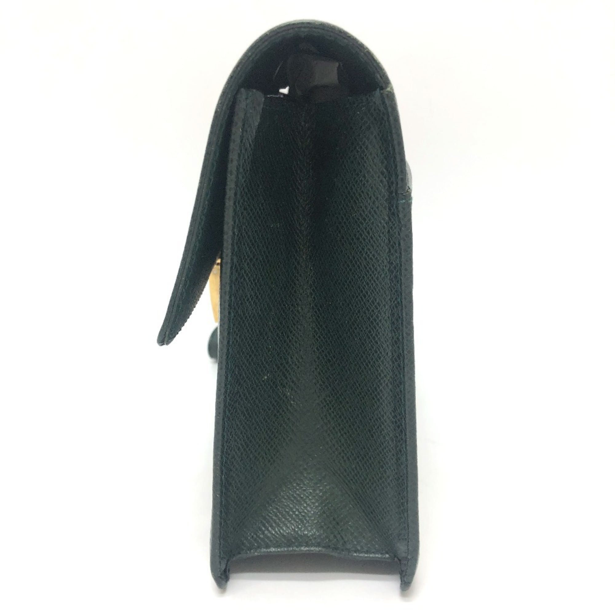 Louis Vuitton Episea Leather Taiga Leather Clutch Bag