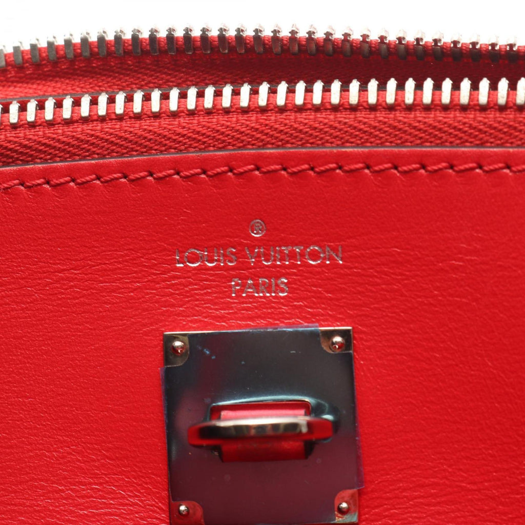 Louis Vuitton Red Color Leather Handbag