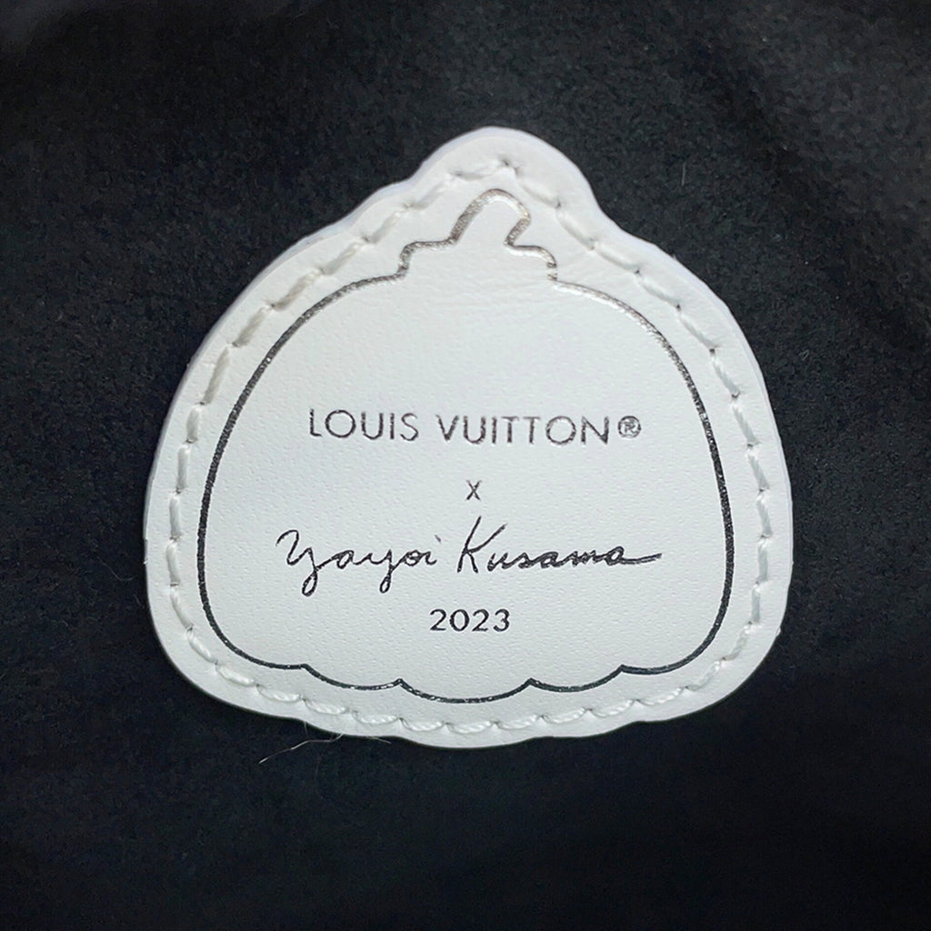Louis Vuitton Dot Infinity (Yayoi Kusama) Black Noir White Monogram Empreinte Handbag