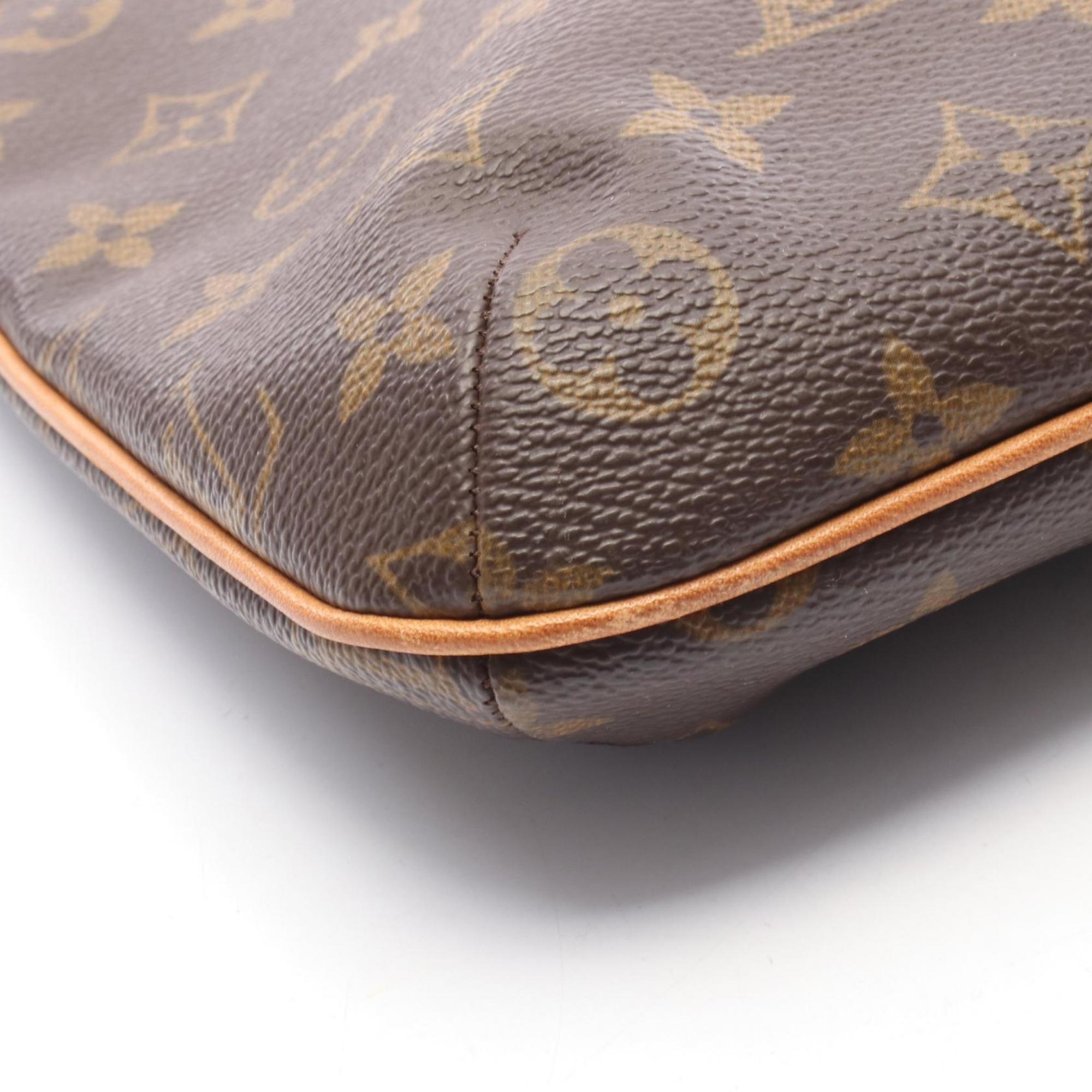Louis Vuitton Brown Pvc Leather Shoulder Bag