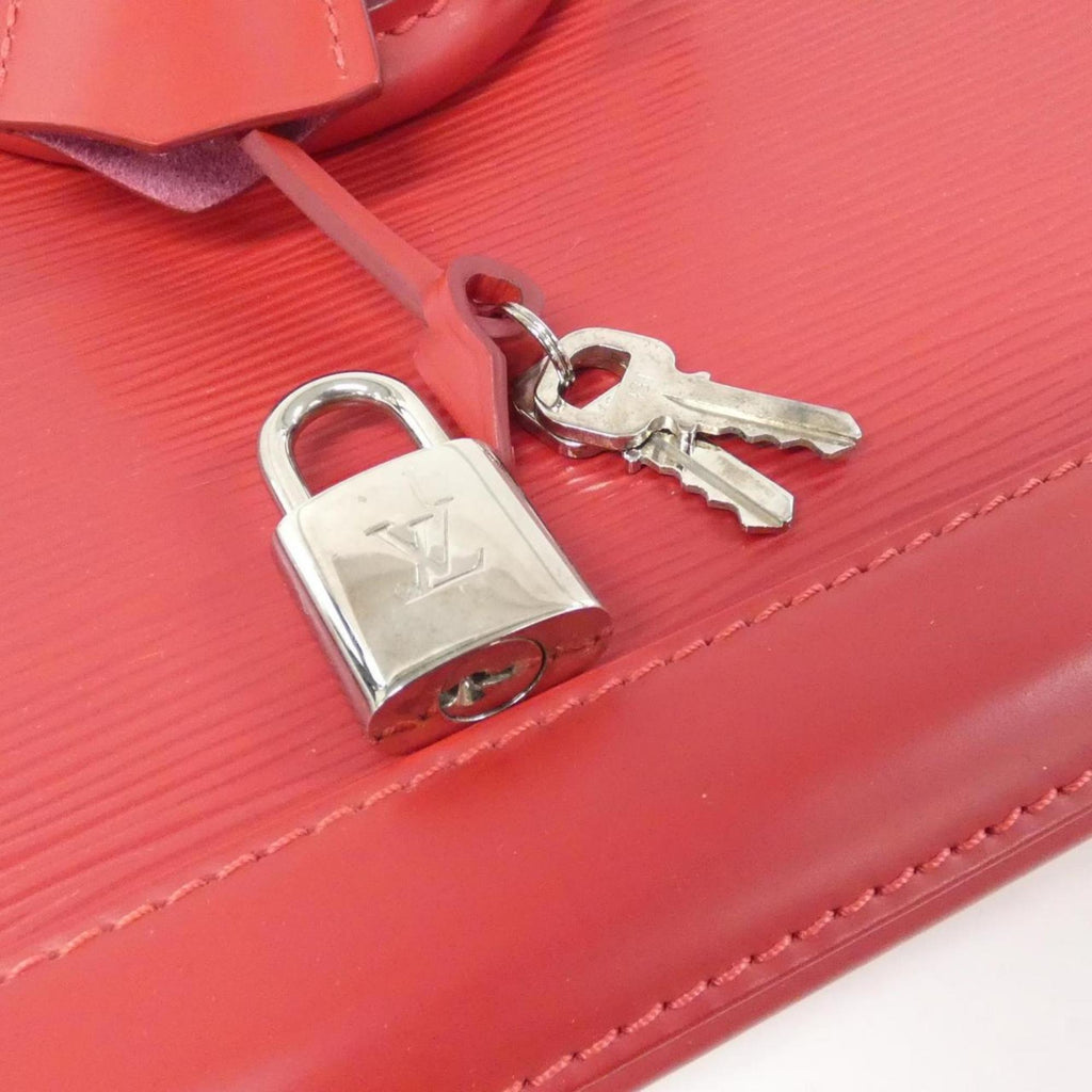 Louis Vuitton Coquelicots Red Color Leather Handbag