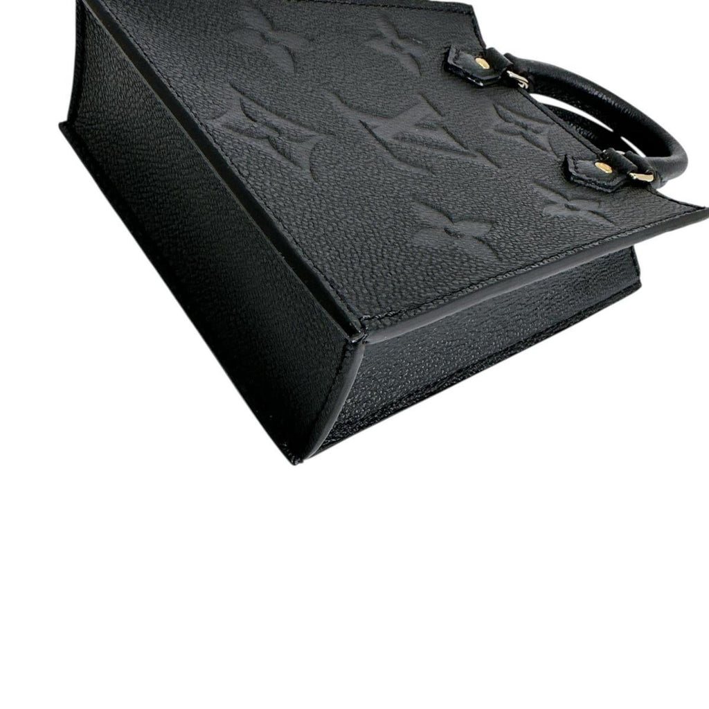 Louis Vuitton Black Monogram Empreinte Shoulder Bag