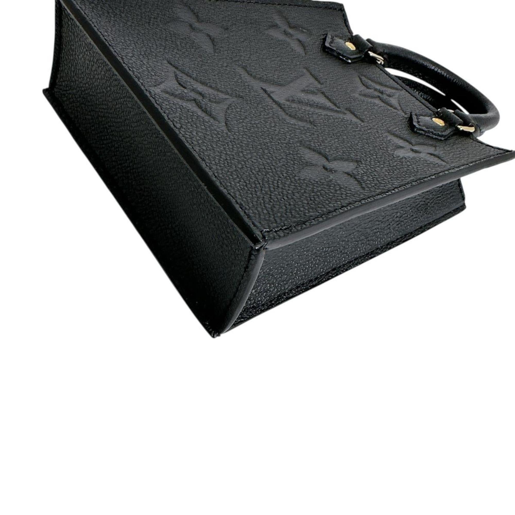 Louis Vuitton Black Monogram Empreinte Shoulder Bag