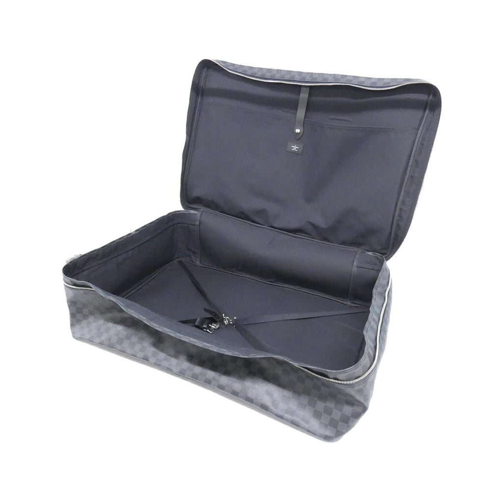 Louis Vuitton Dark Gray Graphite Coated Canvas Handbag
