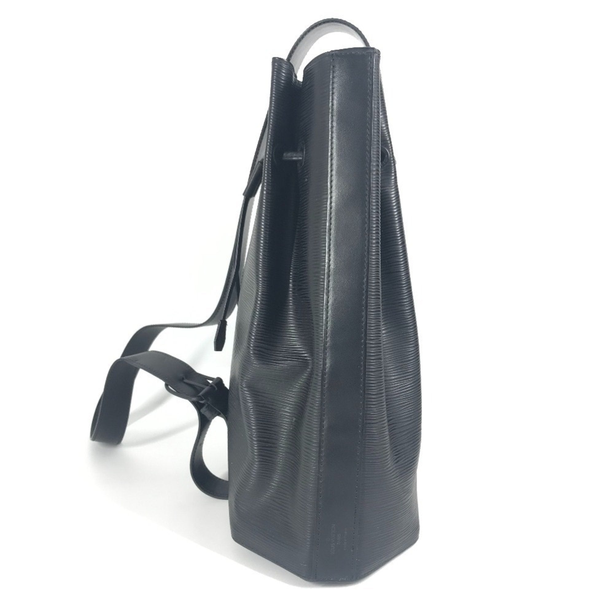 Louis Vuitton Black Noir Epi Leather Shoulder Bag