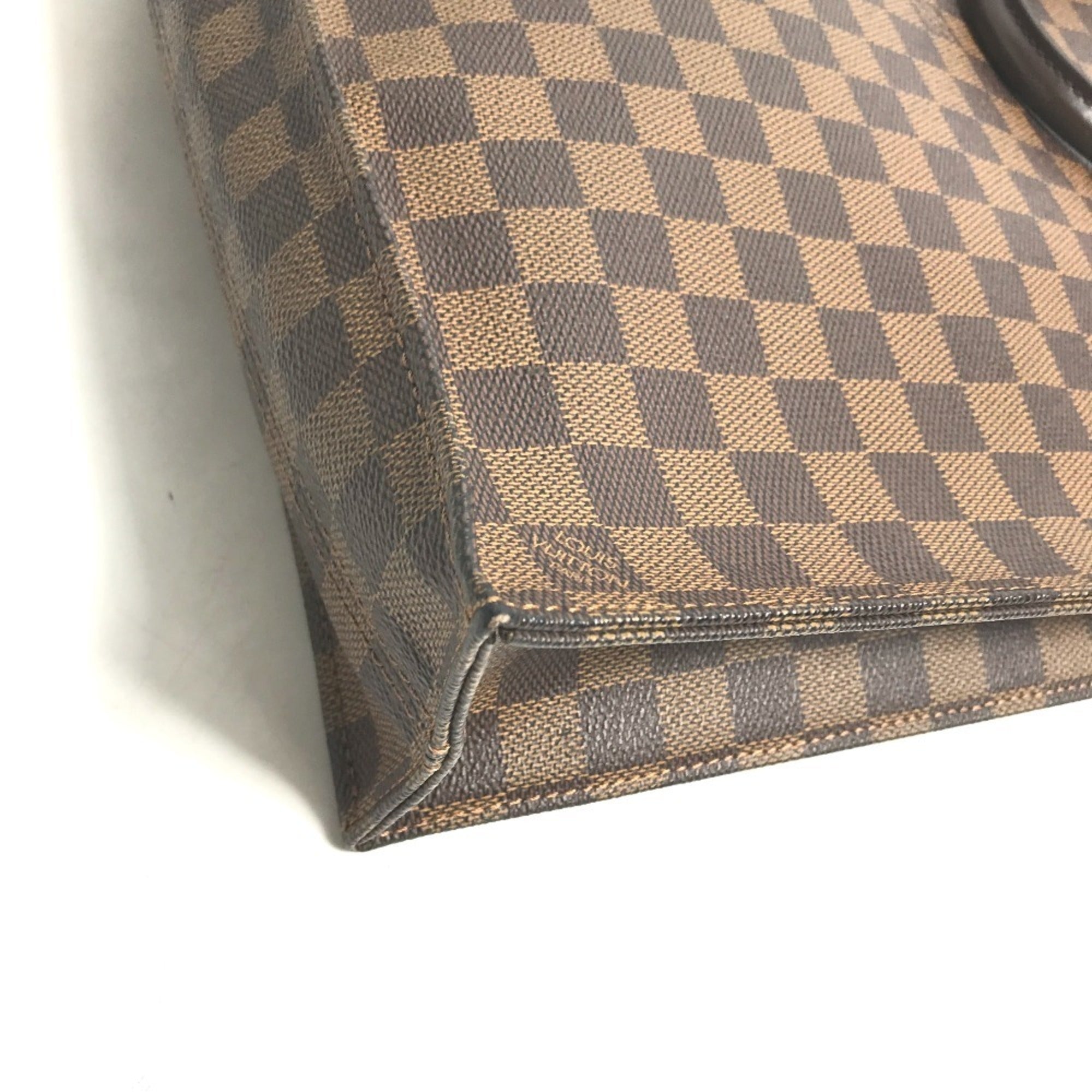 Louis Vuitton Brown Damier Canvas Ebene Damier Canvas Handbag Tote Bag