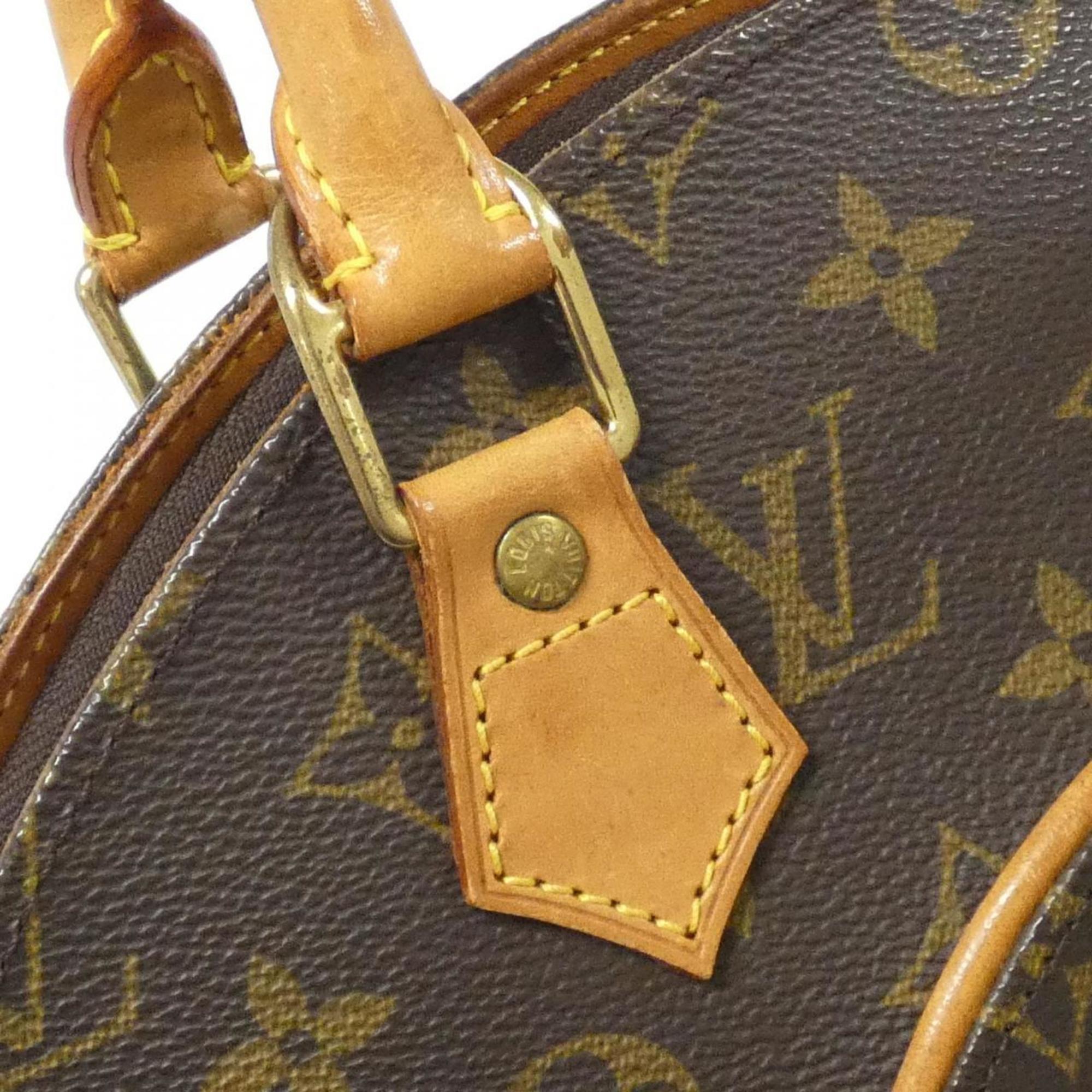 Louis Vuitton Brown Coated Canvas Handbag