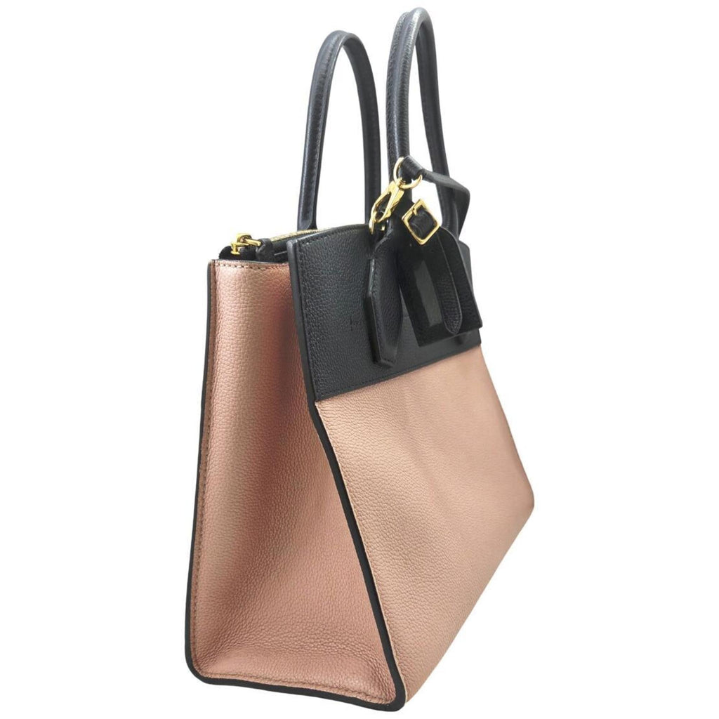 Louis Vuitton Black Pink Cuir Ombre Leather Handbag