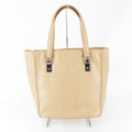 Chanel Beige Leather Tote Bag