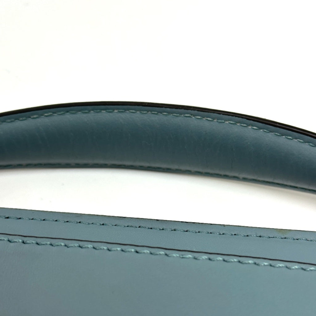 Fendi Blue Leather Handbag