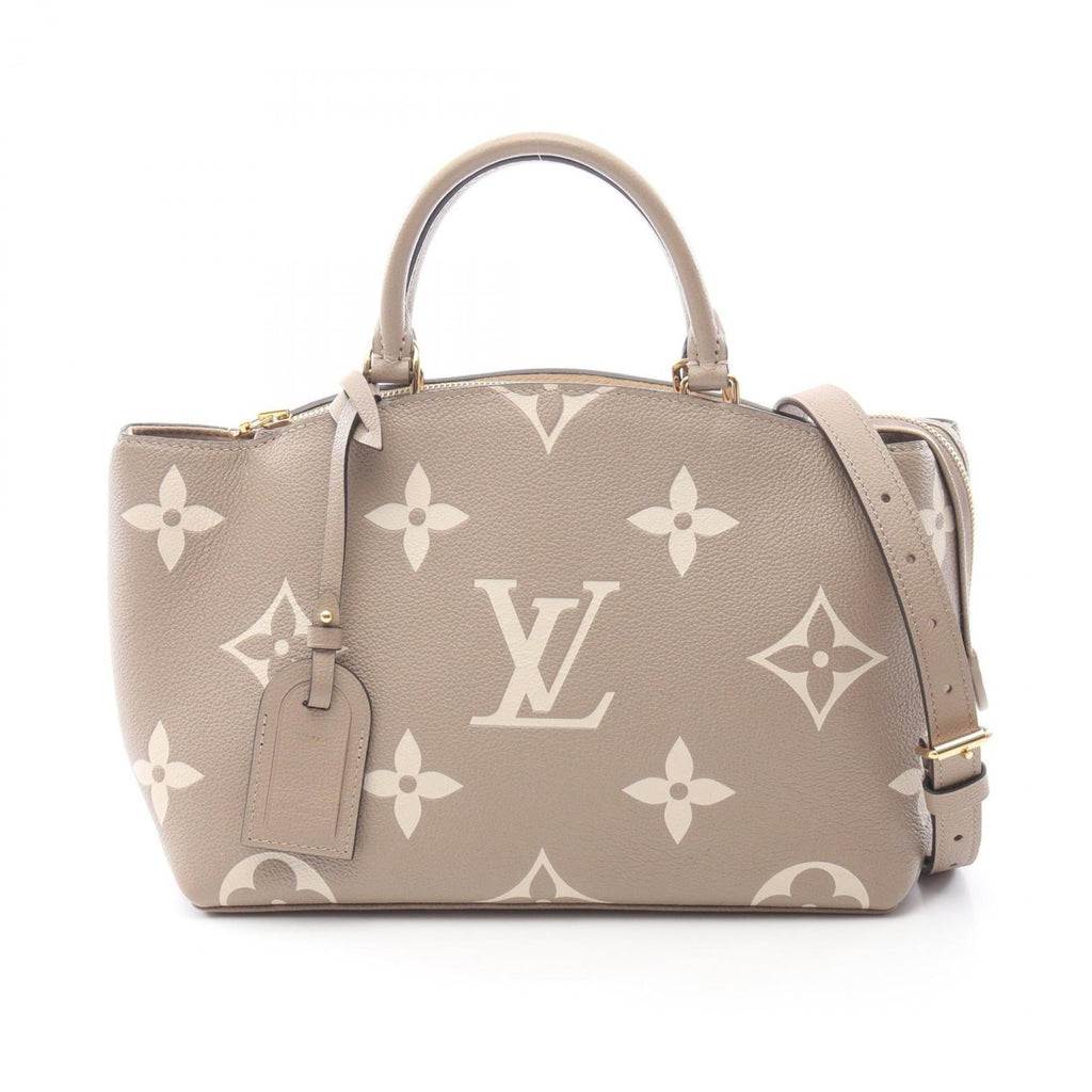 Louis Vuitton Beige Leather Handbag
