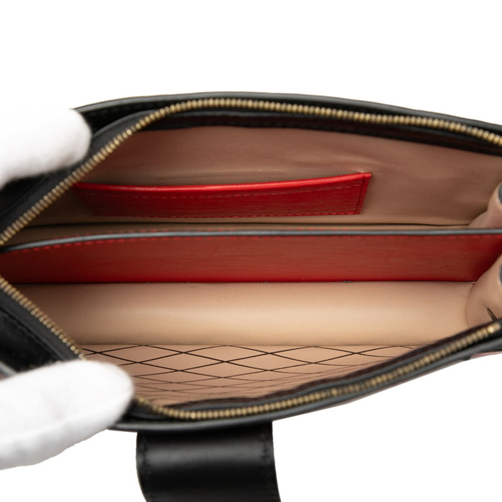 Louis Vuitton Black Rouge Leather Shoulder Bag