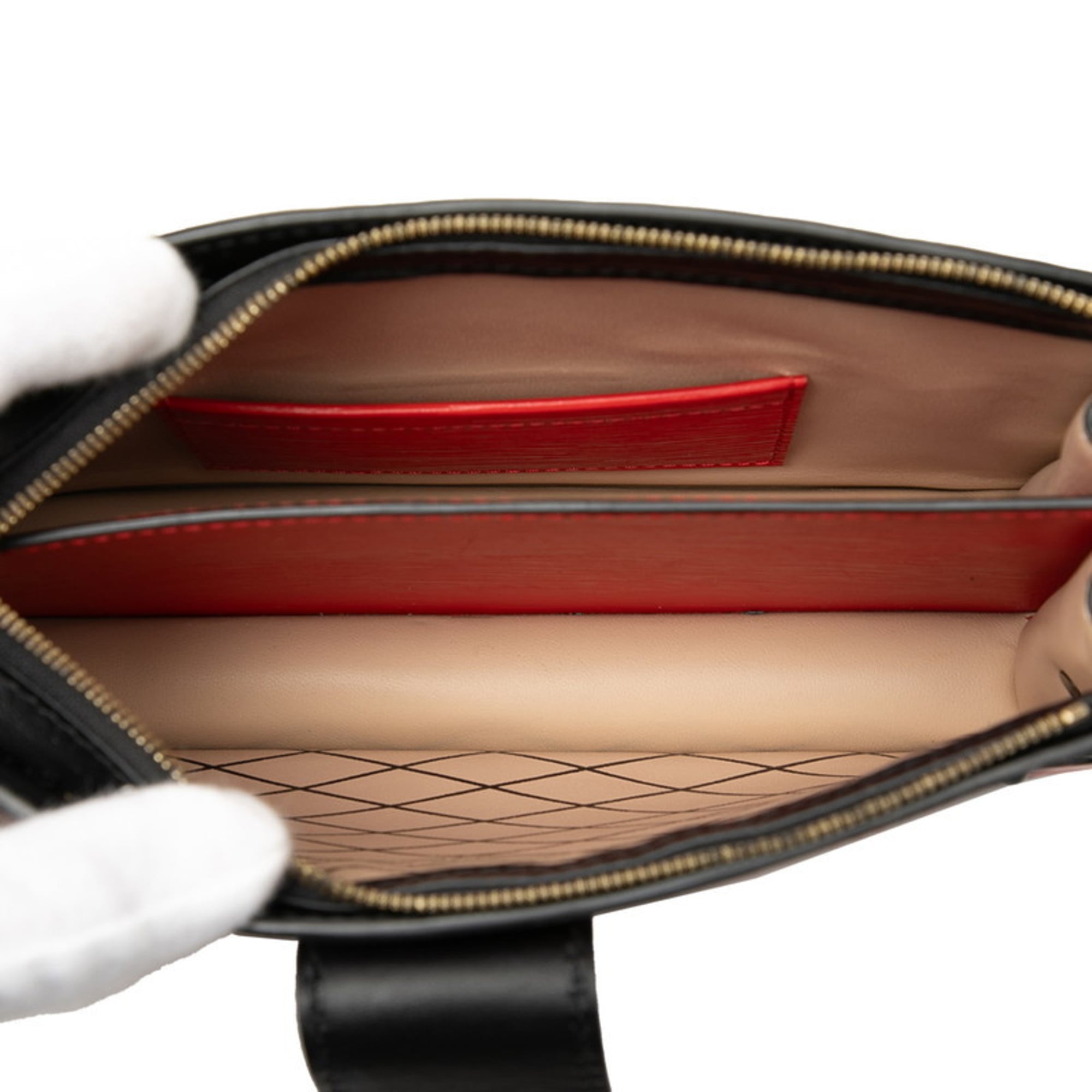 Louis Vuitton Black Rouge Leather Shoulder Bag