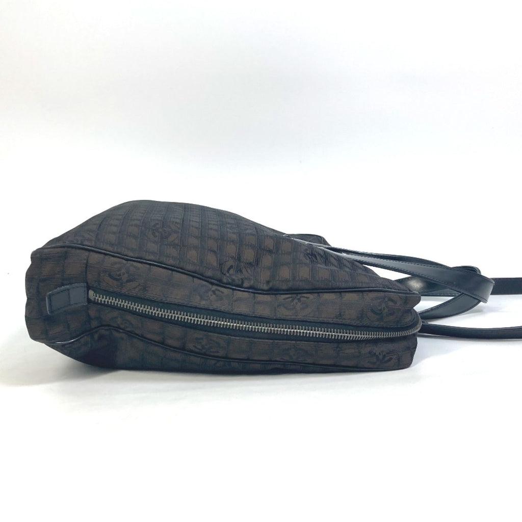 Chanel Brown Cloth Briefcase