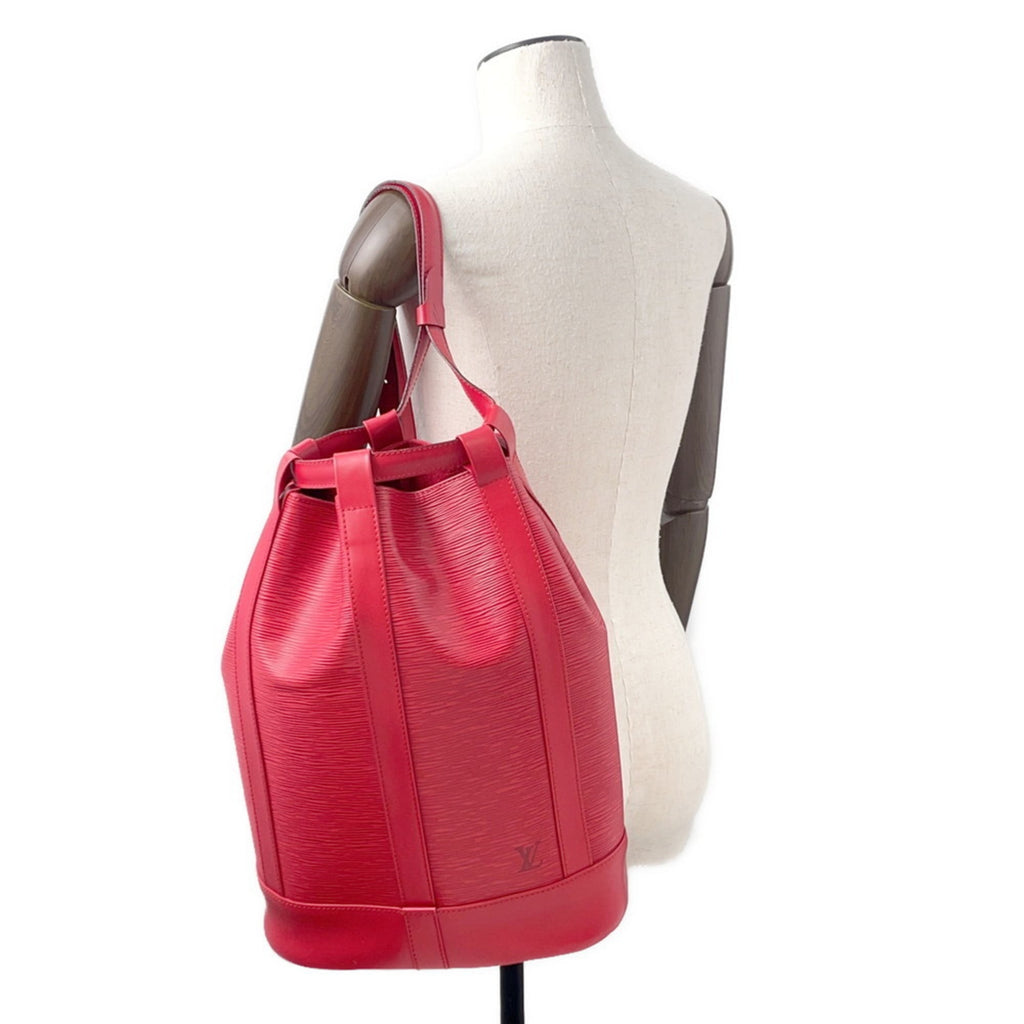 Louis Vuitton Castilian Red Epi Leather Shoulder Bag