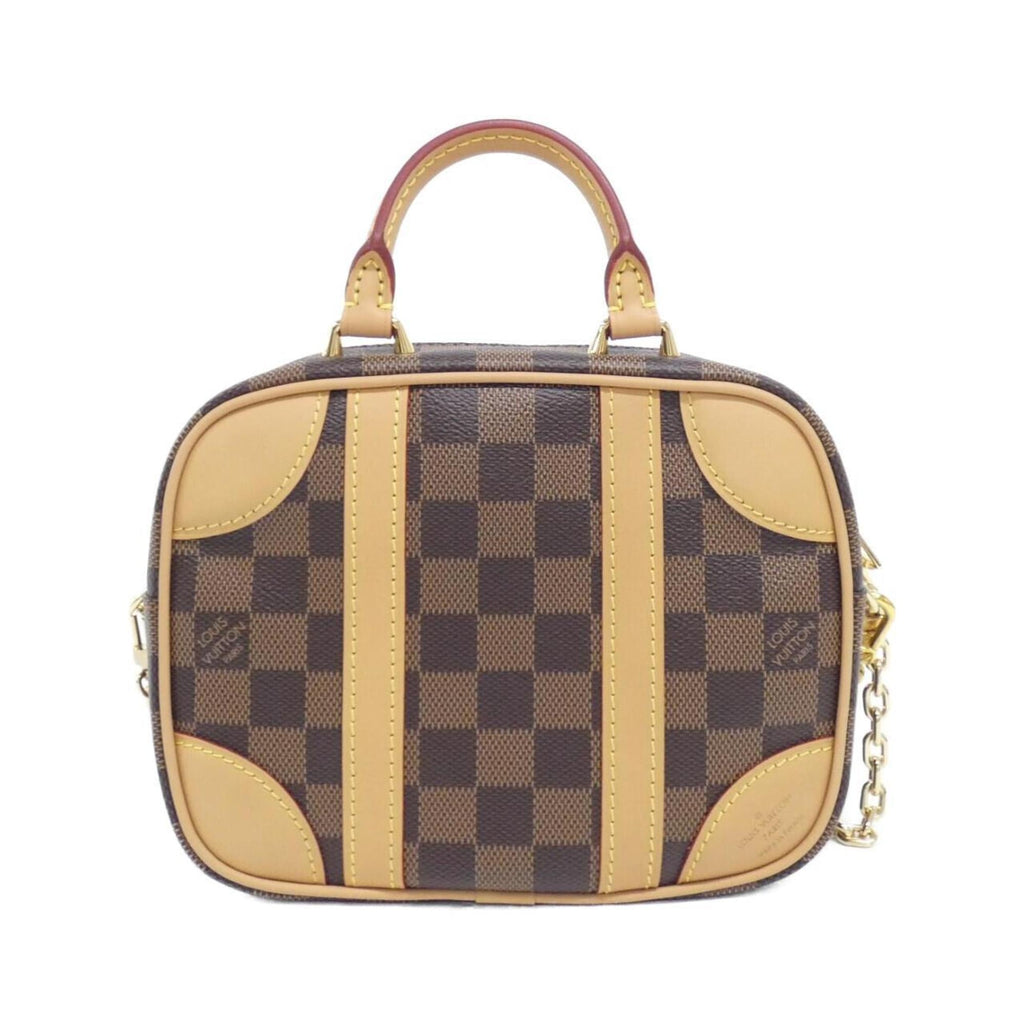 Louis Vuitton Brown Coated Canvas Shoulder Bag