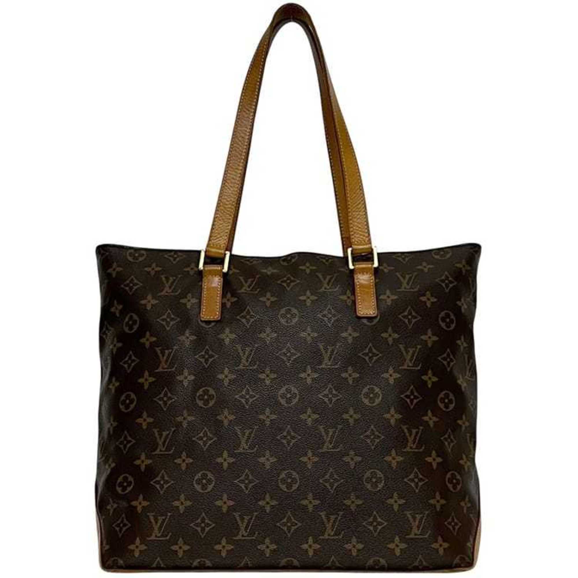 Louis Vuitton Monogram Brown Monogram Leather Tote Bag