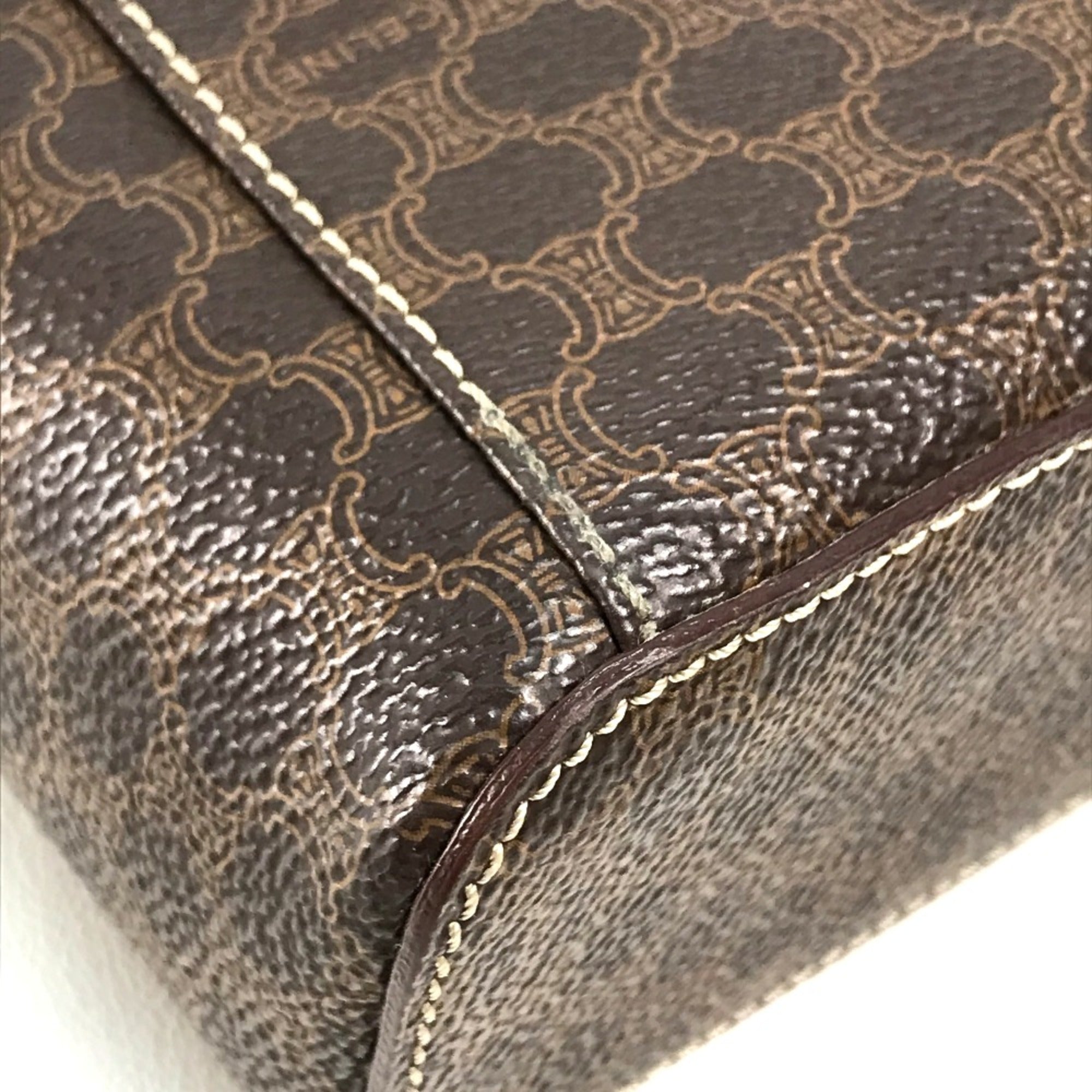 Celine Brown Leather Handbag